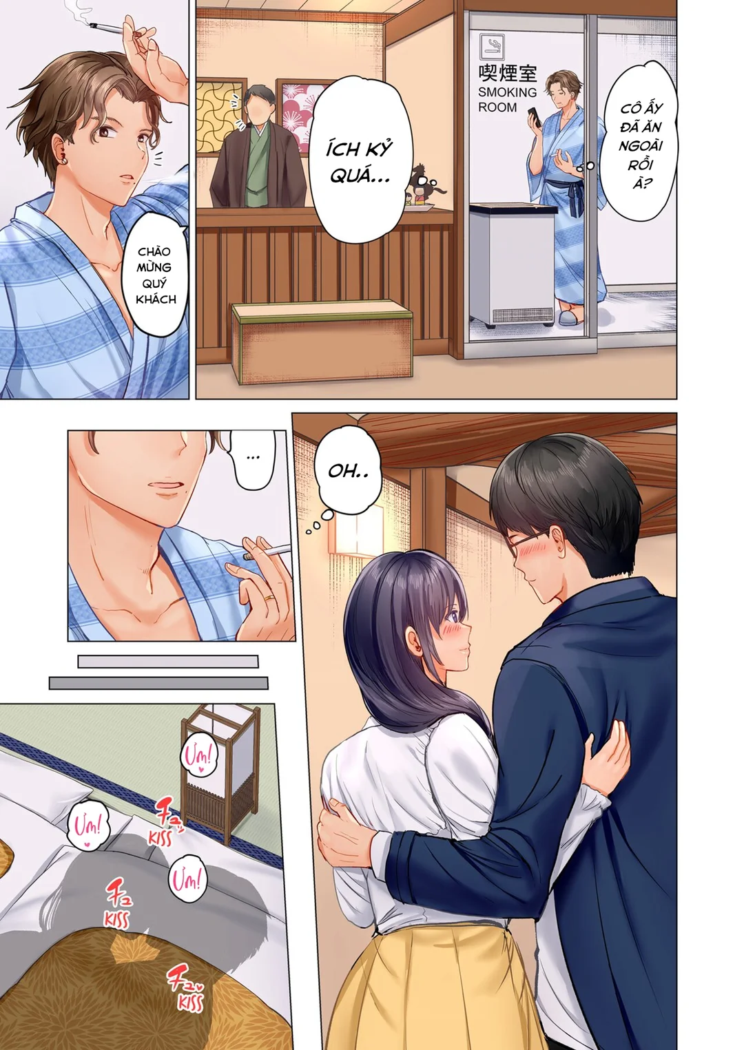 HentaiVN.net - Ảnh 18 - Trao đổi vợ chồng – Anh ấy tuyệt hơn chồng tôi - Ch. 2B