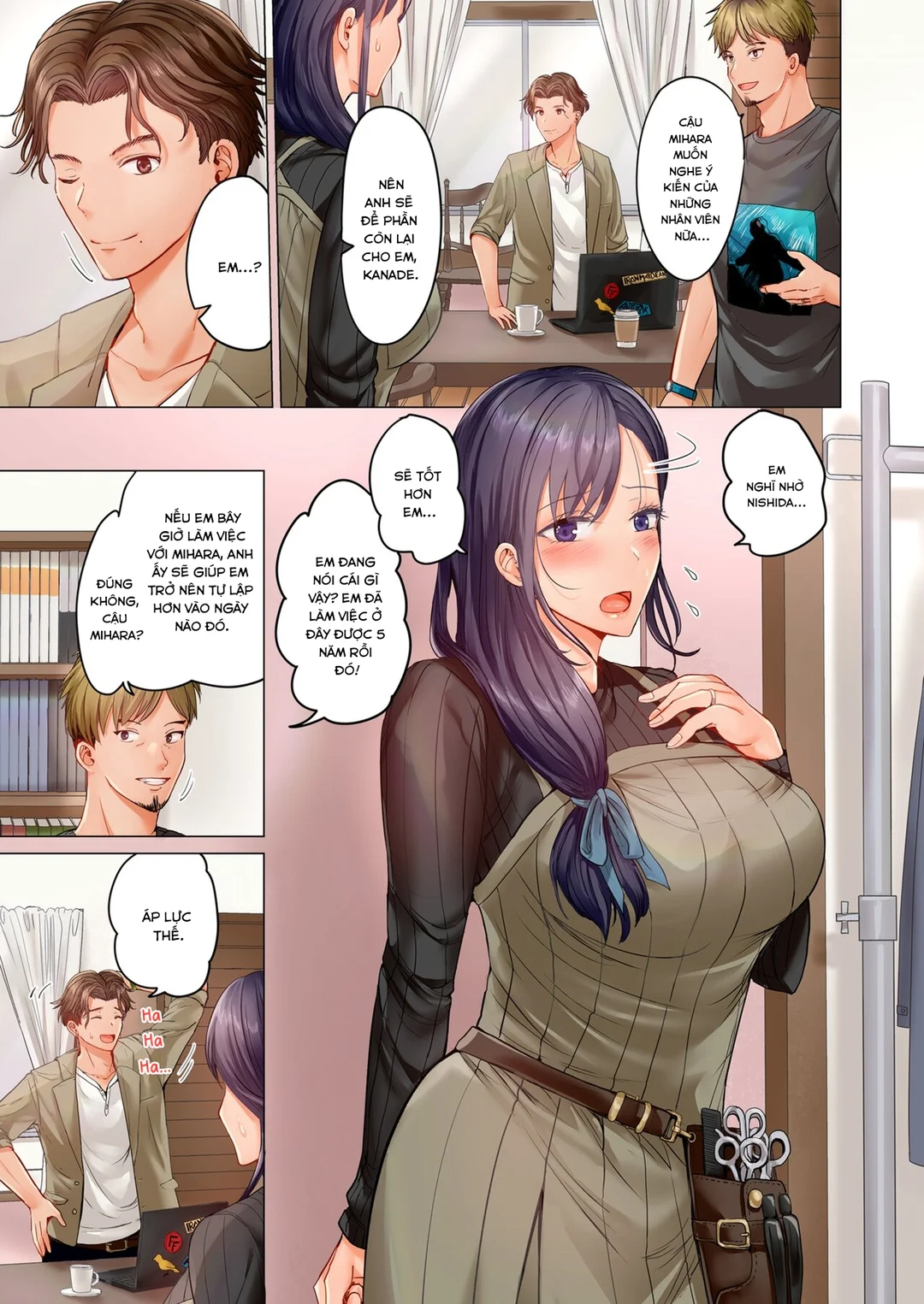 HentaiVN.net - Ảnh 28 - Trao đổi vợ chồng – Anh ấy tuyệt hơn chồng tôi - Ch. 3A