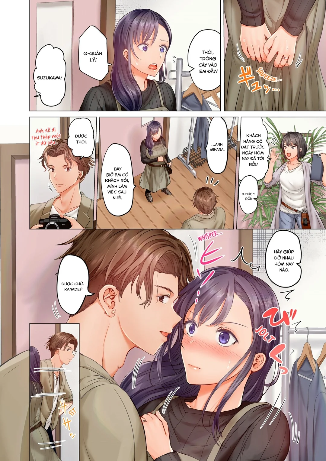 HentaiVN.net - Ảnh 29 - Trao đổi vợ chồng – Anh ấy tuyệt hơn chồng tôi - Ch. 3A
