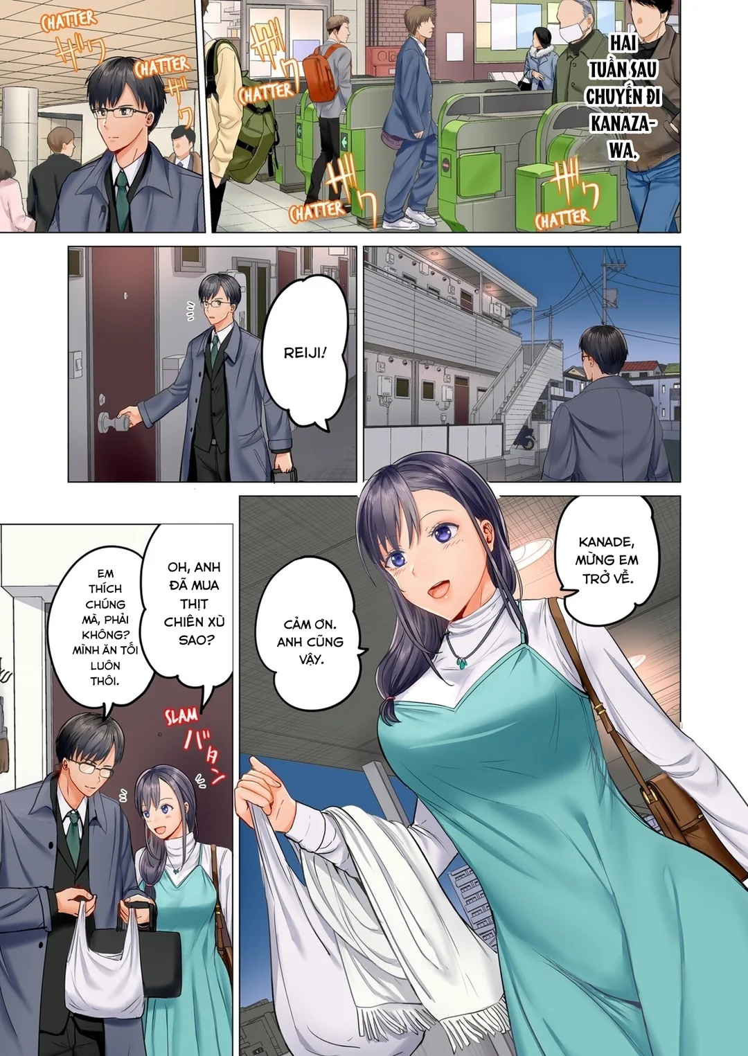 HentaiVN.net - Ảnh 4 - Trao đổi vợ chồng – Anh ấy tuyệt hơn chồng tôi - Ch. 3A