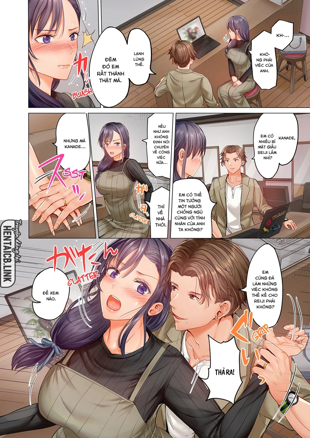 HentaiVN.net - Ảnh 33 - Trao đổi vợ chồng – Anh ấy tuyệt hơn chồng tôi - Ch. 3A