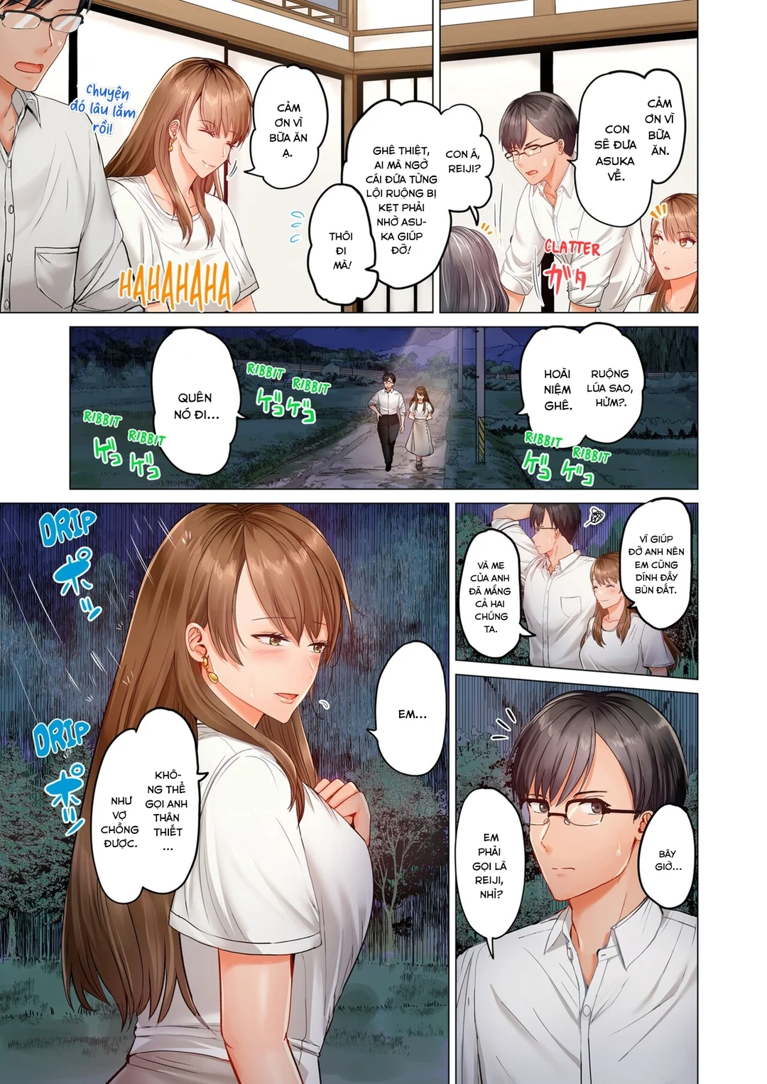 HentaiVN.net - Ảnh 21 - Trao đổi vợ chồng – Anh ấy tuyệt hơn chồng tôi - Ch. 3B