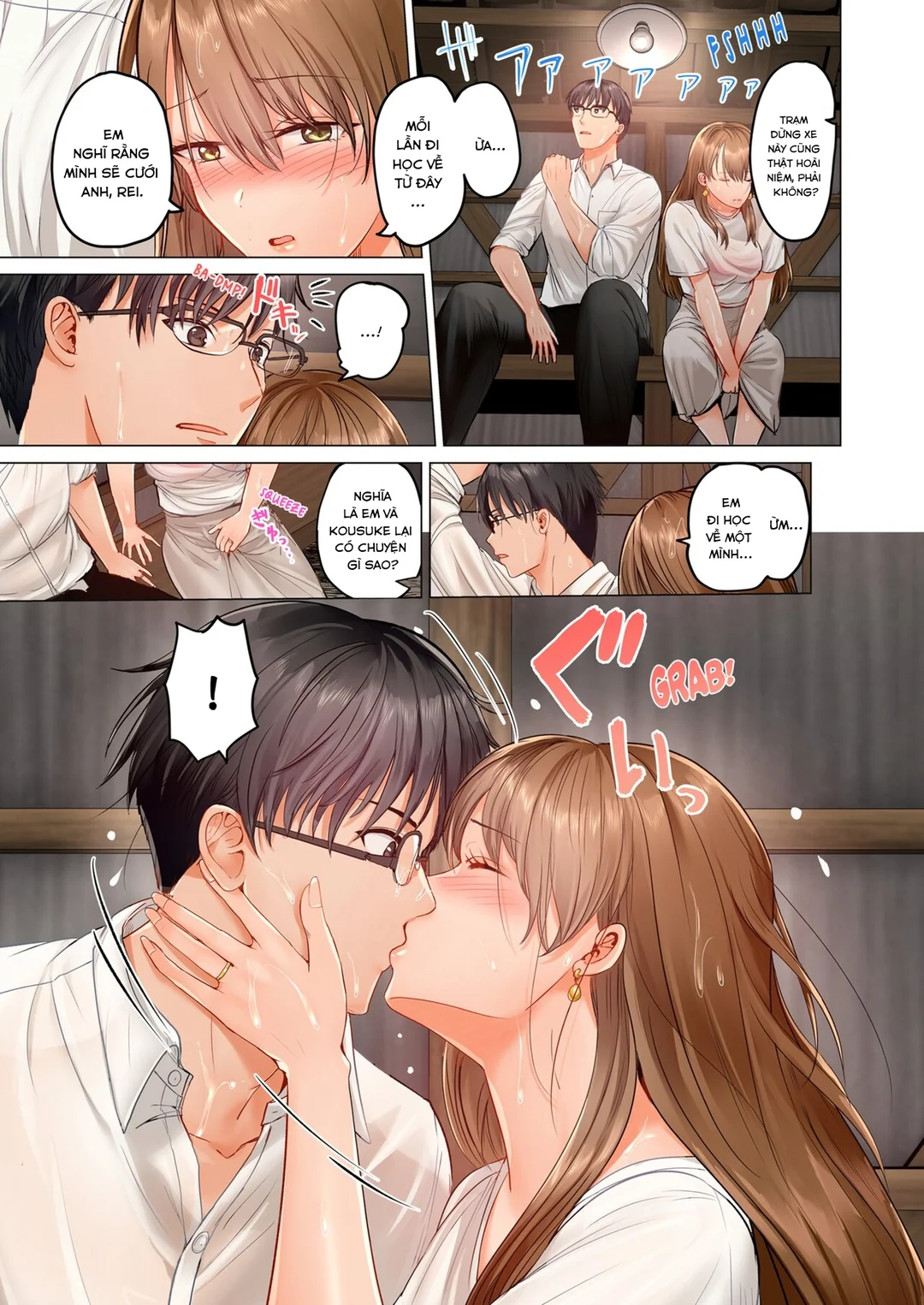 HentaiVN.net - Ảnh 23 - Trao đổi vợ chồng – Anh ấy tuyệt hơn chồng tôi - Ch. 3B