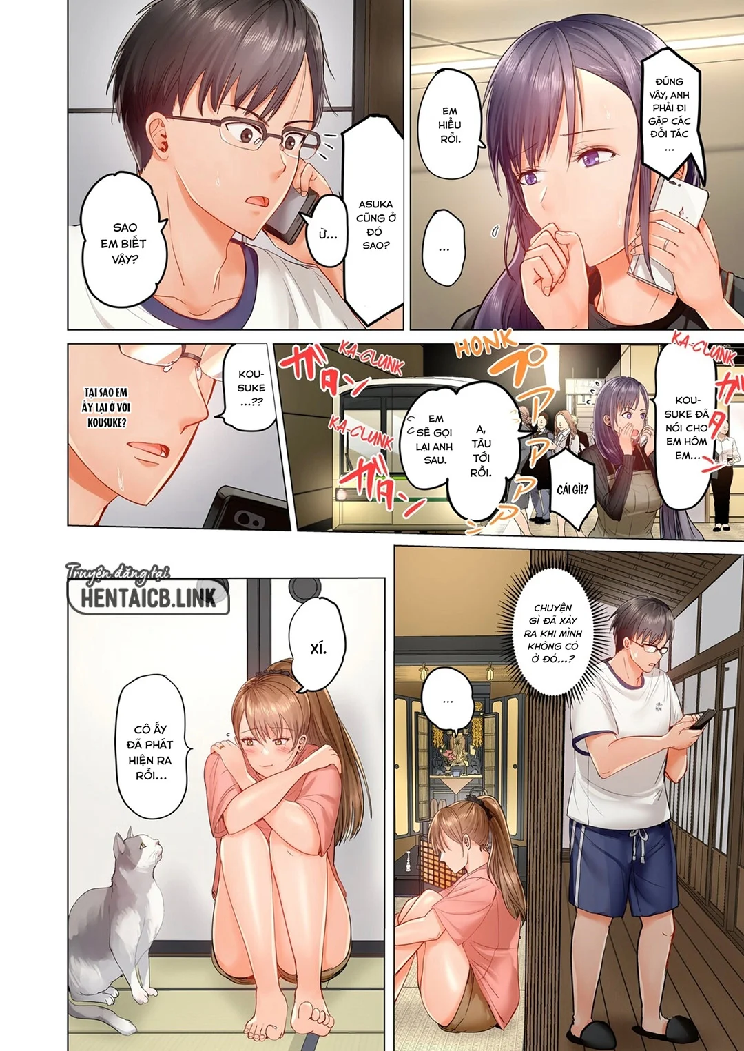 HentaiVN.net - Ảnh 40 - Trao đổi vợ chồng – Anh ấy tuyệt hơn chồng tôi - Ch. 3B