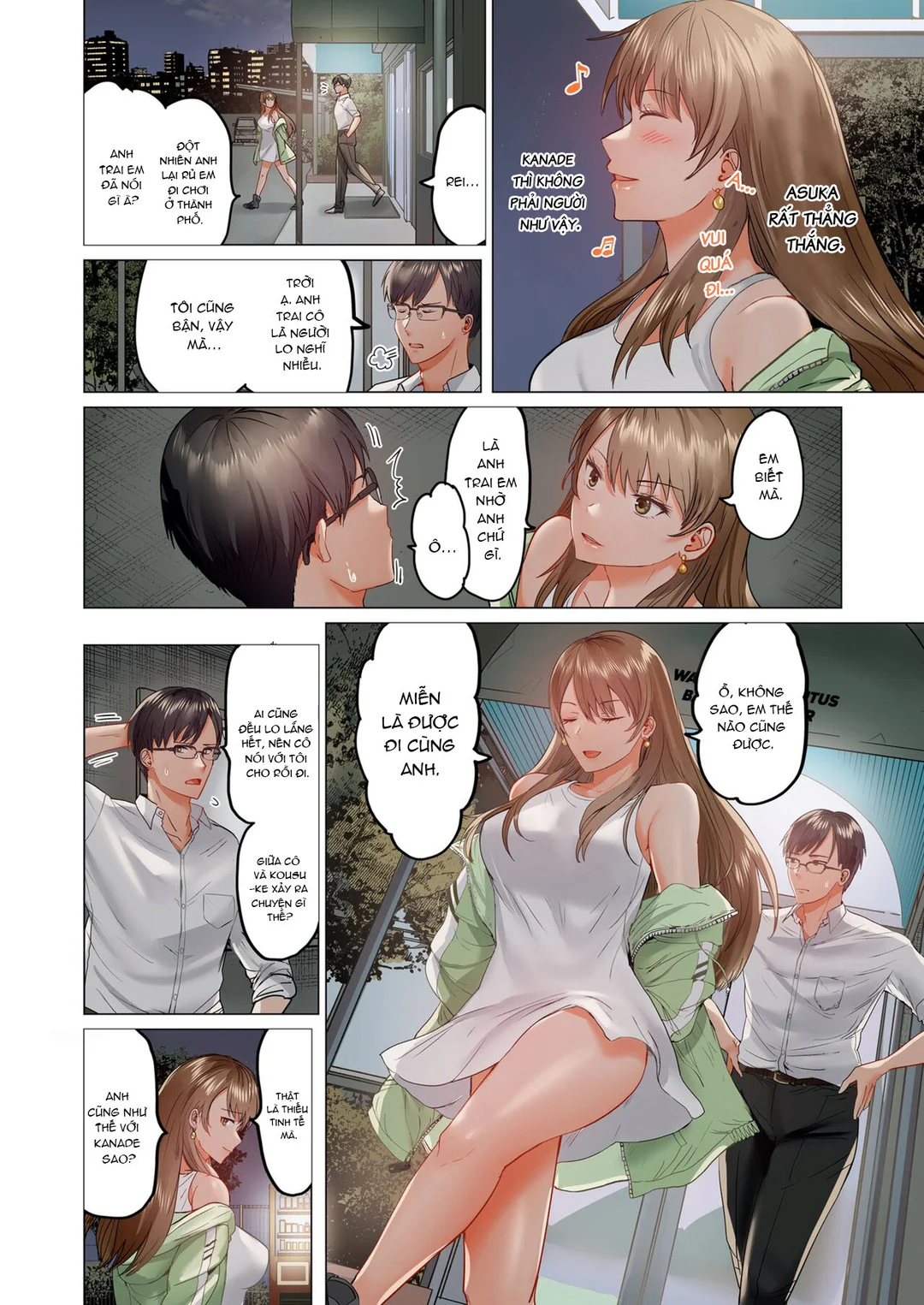 HentaiVN.net - Ảnh 31 - Trao đổi vợ chồng – Anh ấy tuyệt hơn chồng tôi - Ch. 4A