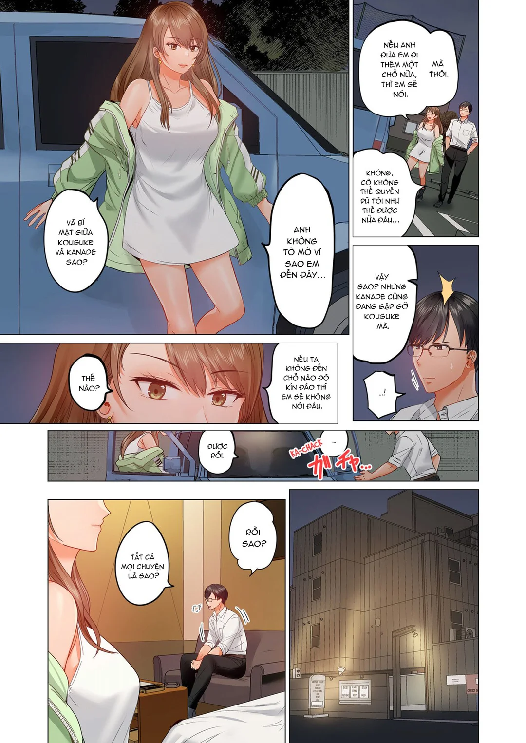 HentaiVN.net - Ảnh 32 - Trao đổi vợ chồng – Anh ấy tuyệt hơn chồng tôi - Ch. 4A