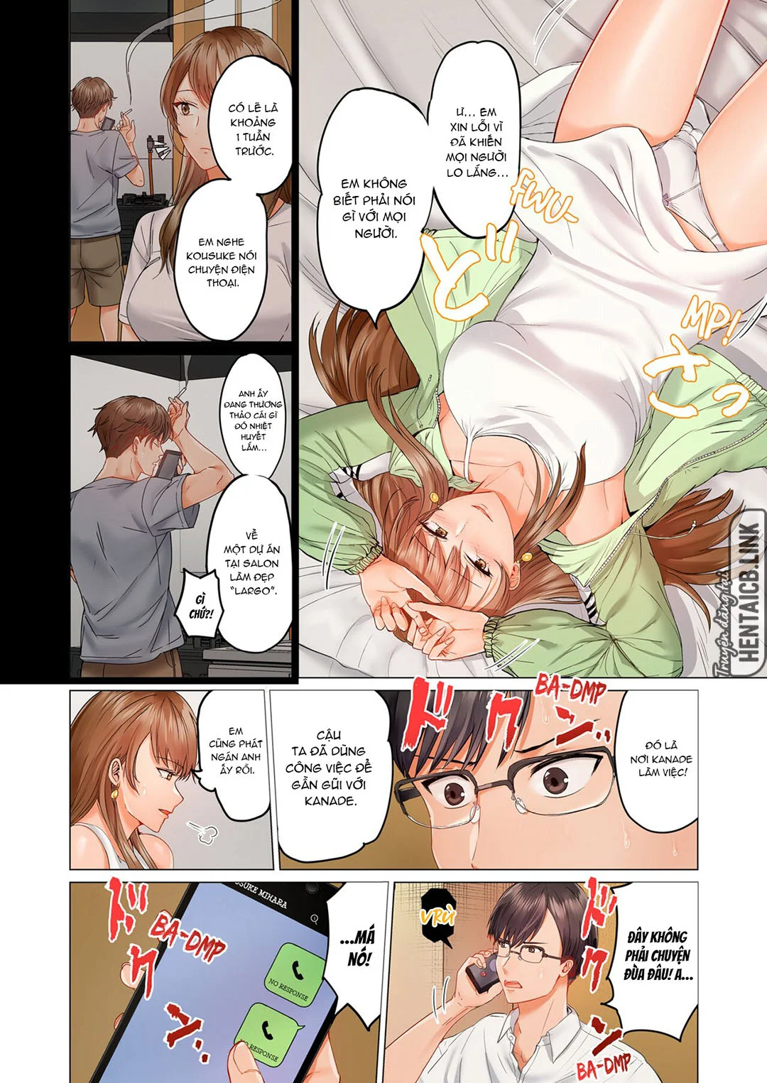 HentaiVN.net - Ảnh 33 - Trao đổi vợ chồng – Anh ấy tuyệt hơn chồng tôi - Ch. 4A