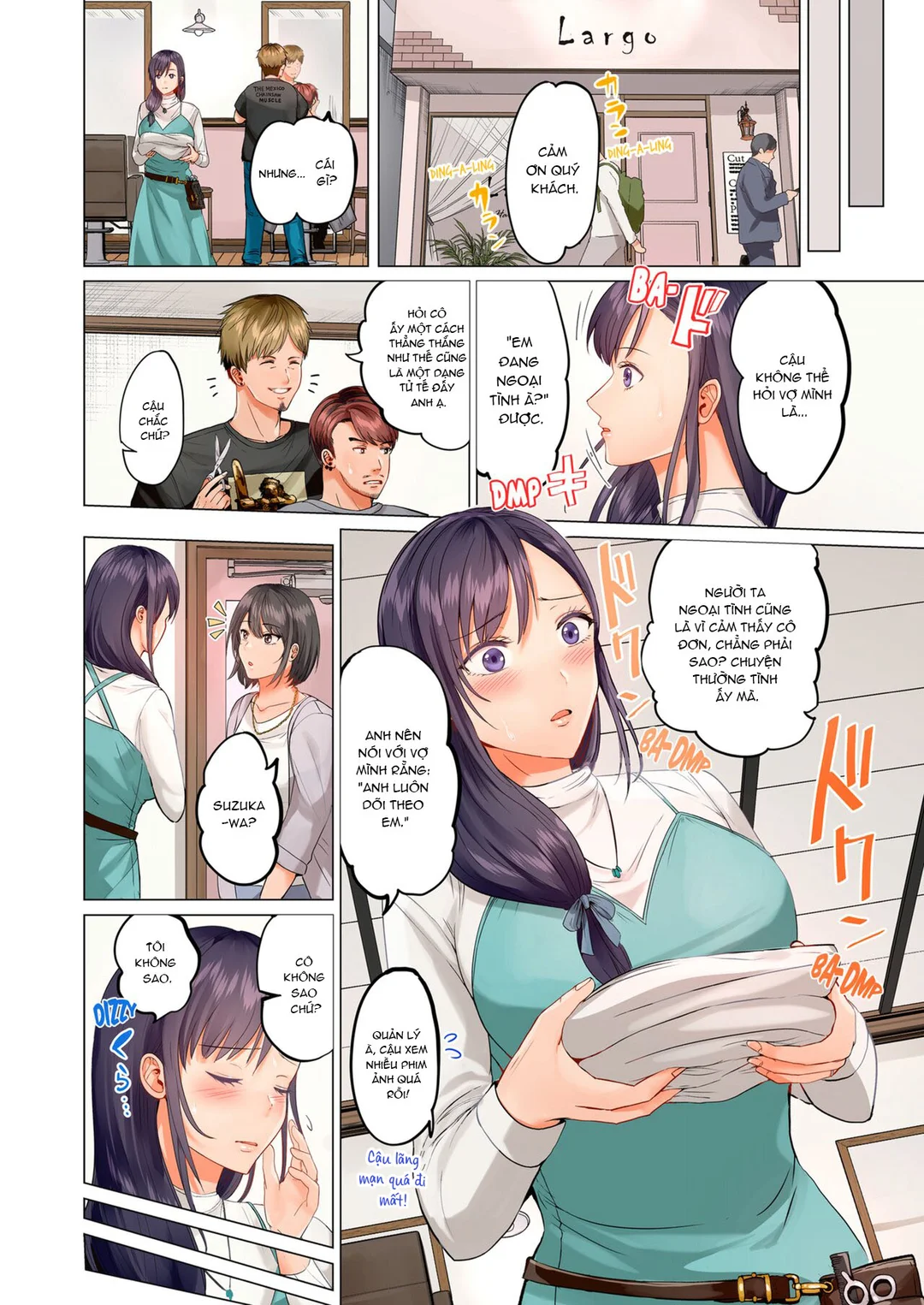HentaiVN.net - Ảnh 5 - Trao đổi vợ chồng – Anh ấy tuyệt hơn chồng tôi - Ch. 4A