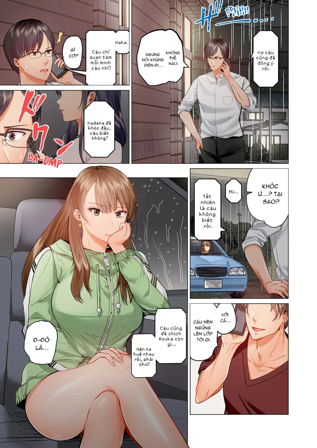 HentaiVN.net - Ảnh 16 - Trao đổi vợ chồng – Anh ấy tuyệt hơn chồng tôi - Ch. 4B