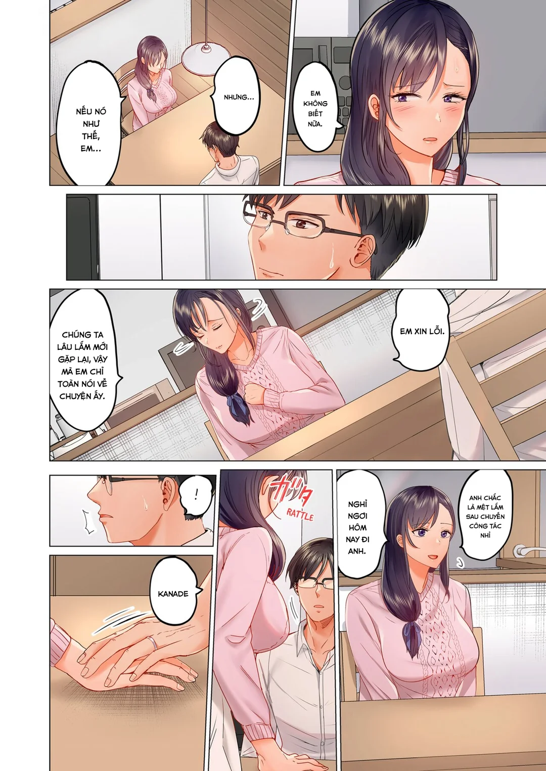 HentaiVN.net - Ảnh 31 - Trao đổi vợ chồng – Anh ấy tuyệt hơn chồng tôi - Ch. 5A