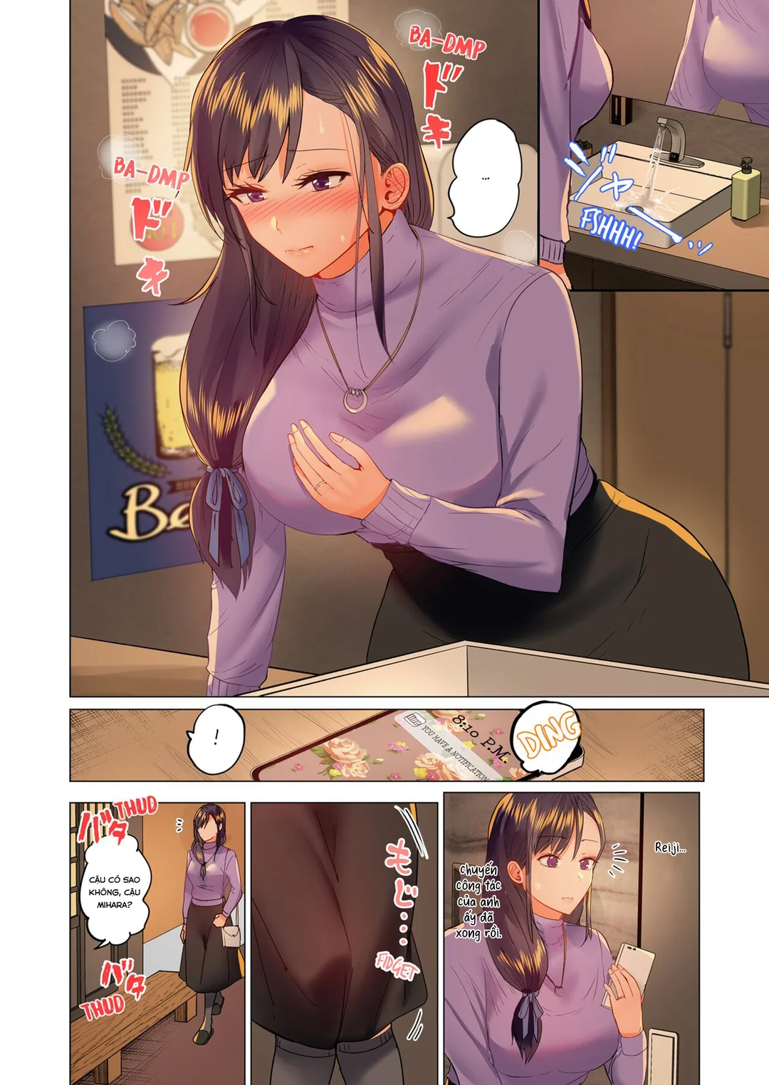 HentaiVN.net - Ảnh 7 - Trao đổi vợ chồng – Anh ấy tuyệt hơn chồng tôi - Ch. 5A