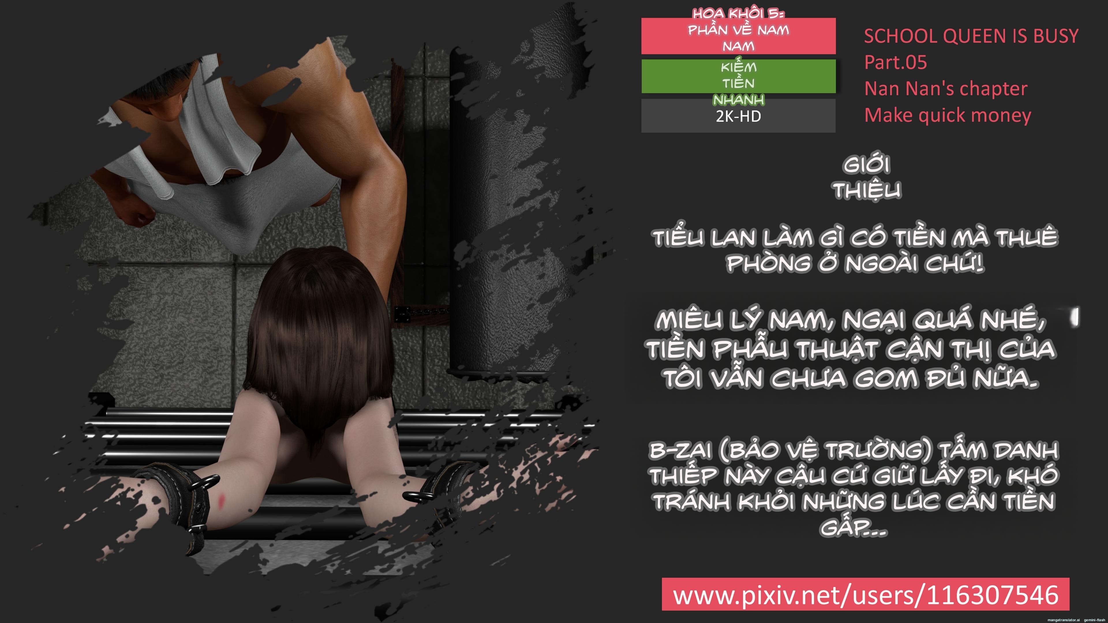 HentaiVN.net - Ảnh 3 - Hoa Khôi Bận Rộn - Phần 1 - Chương 5