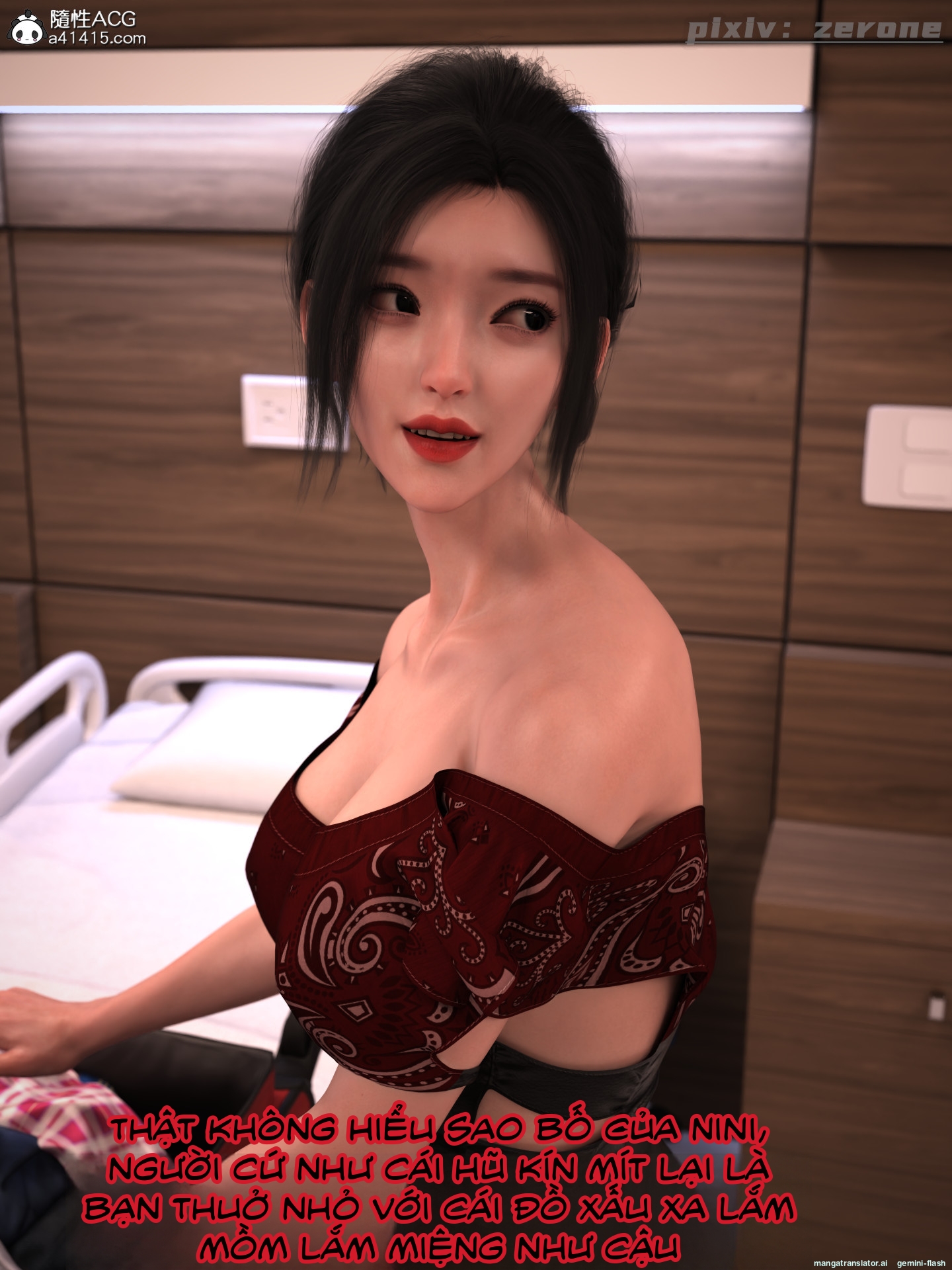 HentaiVN.net - Ảnh 3 - Chăm Sóc Vợ Và Con Gái Thằng Bạn - Chương 3