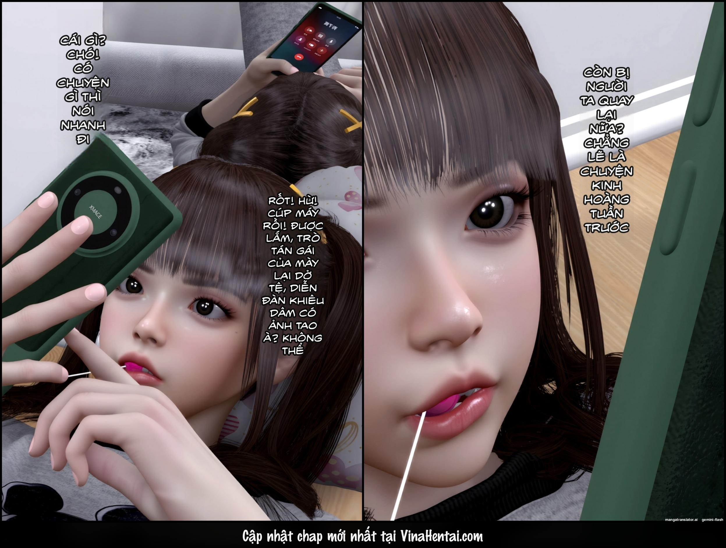 HentaiVN.net - Ảnh 4 - Hoa Khôi Bận Rộn - Phần 2 - Chương 4