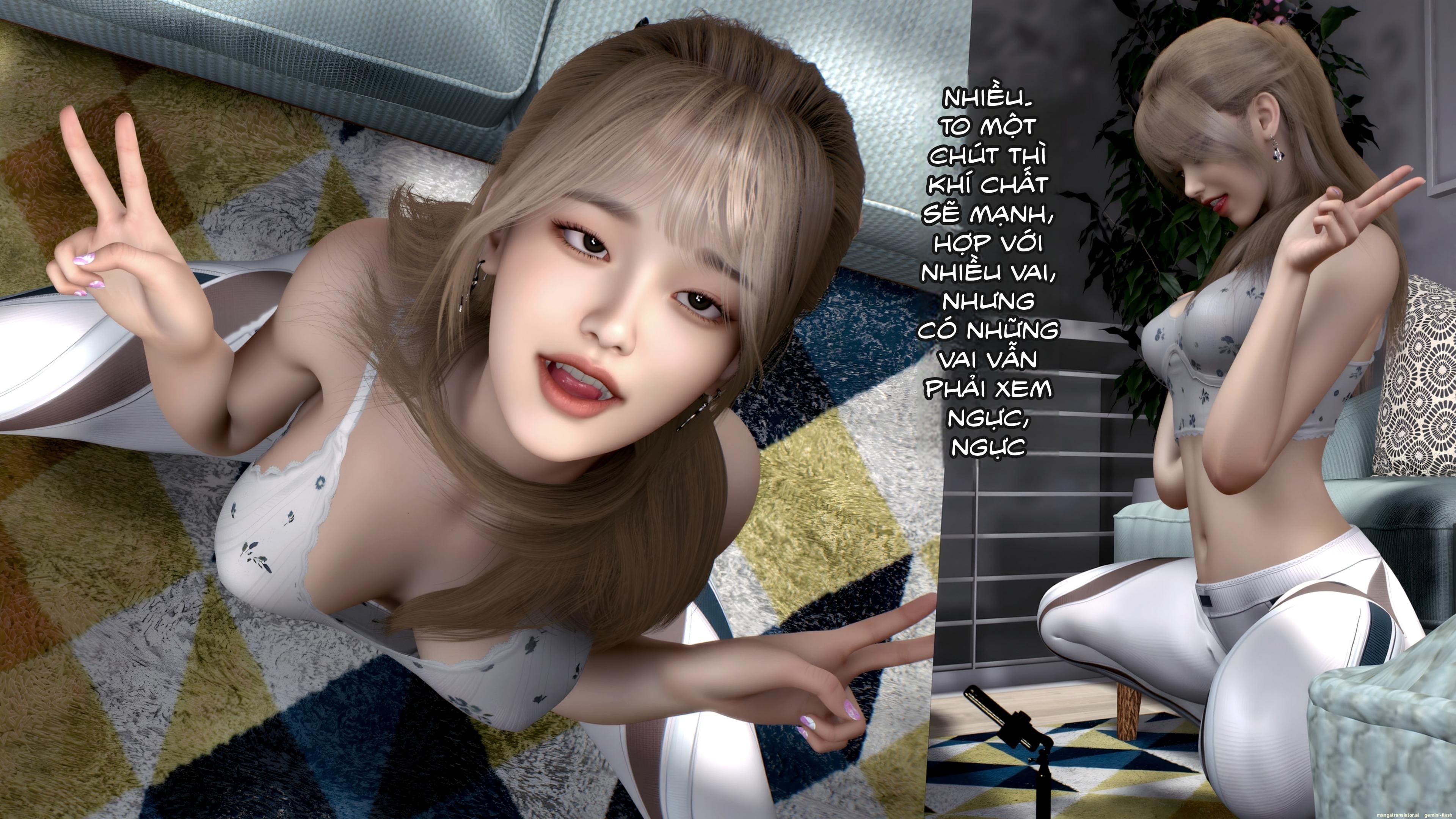 HentaiVN.net - Ảnh 5 - Hoa Khôi Bận Rộn - Phần 2 - Chương 3
