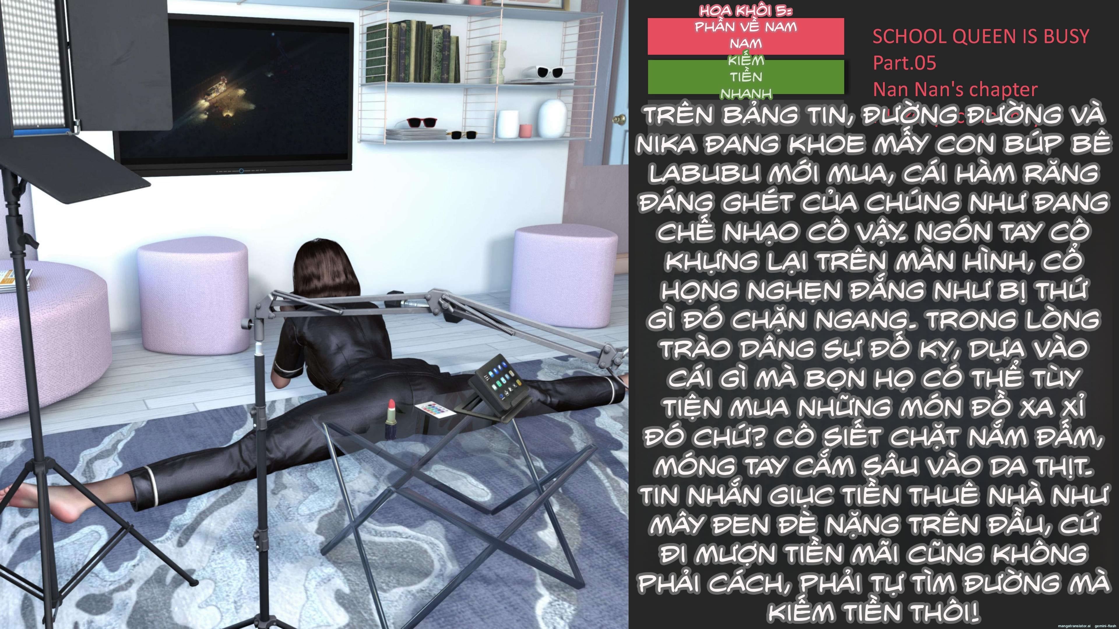 HentaiVN.net - Ảnh 6 - Hoa Khôi Bận Rộn - Phần 1 - Chương 5