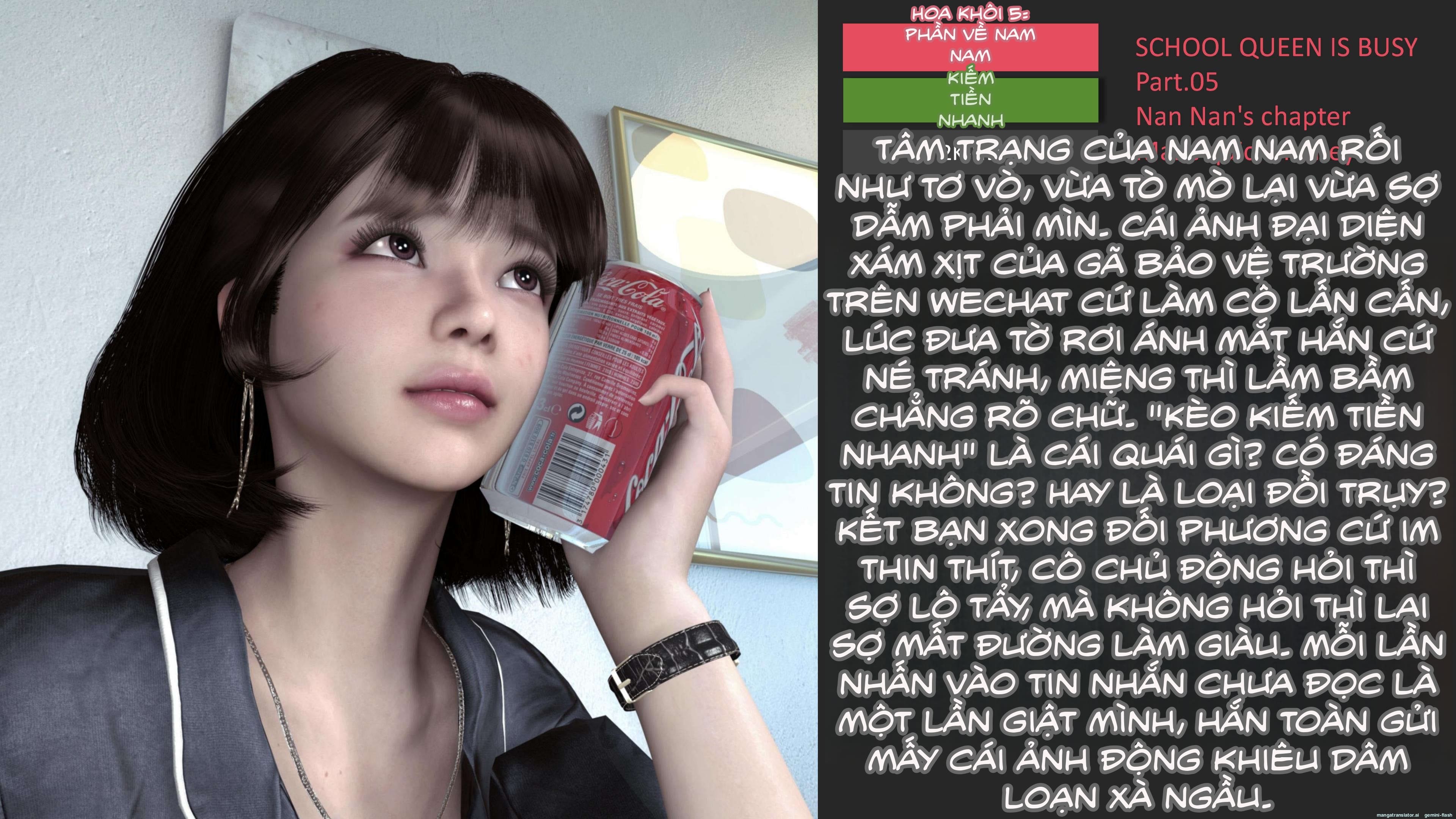 HentaiVN.net - Ảnh 7 - Hoa Khôi Bận Rộn - Phần 1 - Chương 5