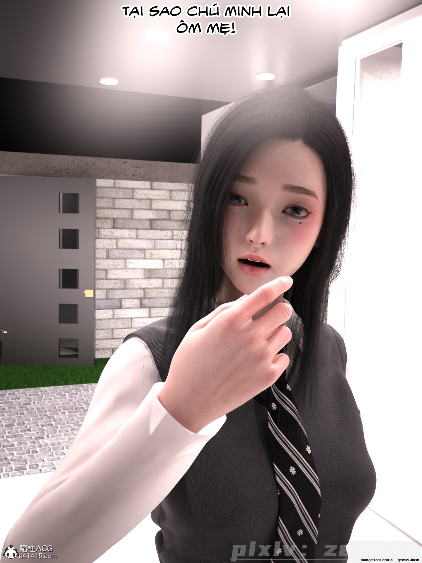 HentaiVN.net - Ảnh 11 - Chăm Sóc Vợ Và Con Gái Thằng Bạn - Chương 5