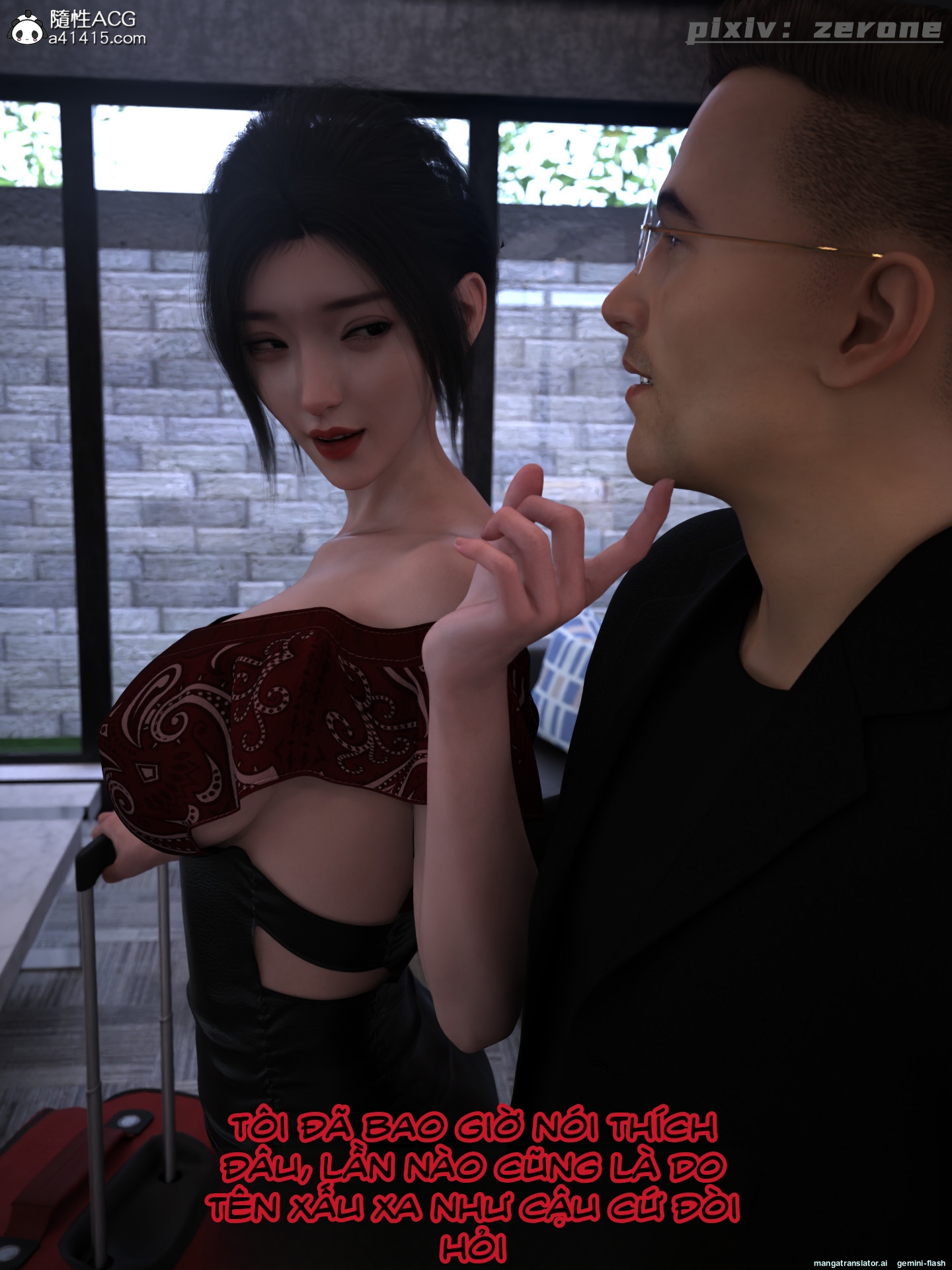 HentaiVN.net - Ảnh 12 - Chăm Sóc Vợ Và Con Gái Thằng Bạn - Chương 3