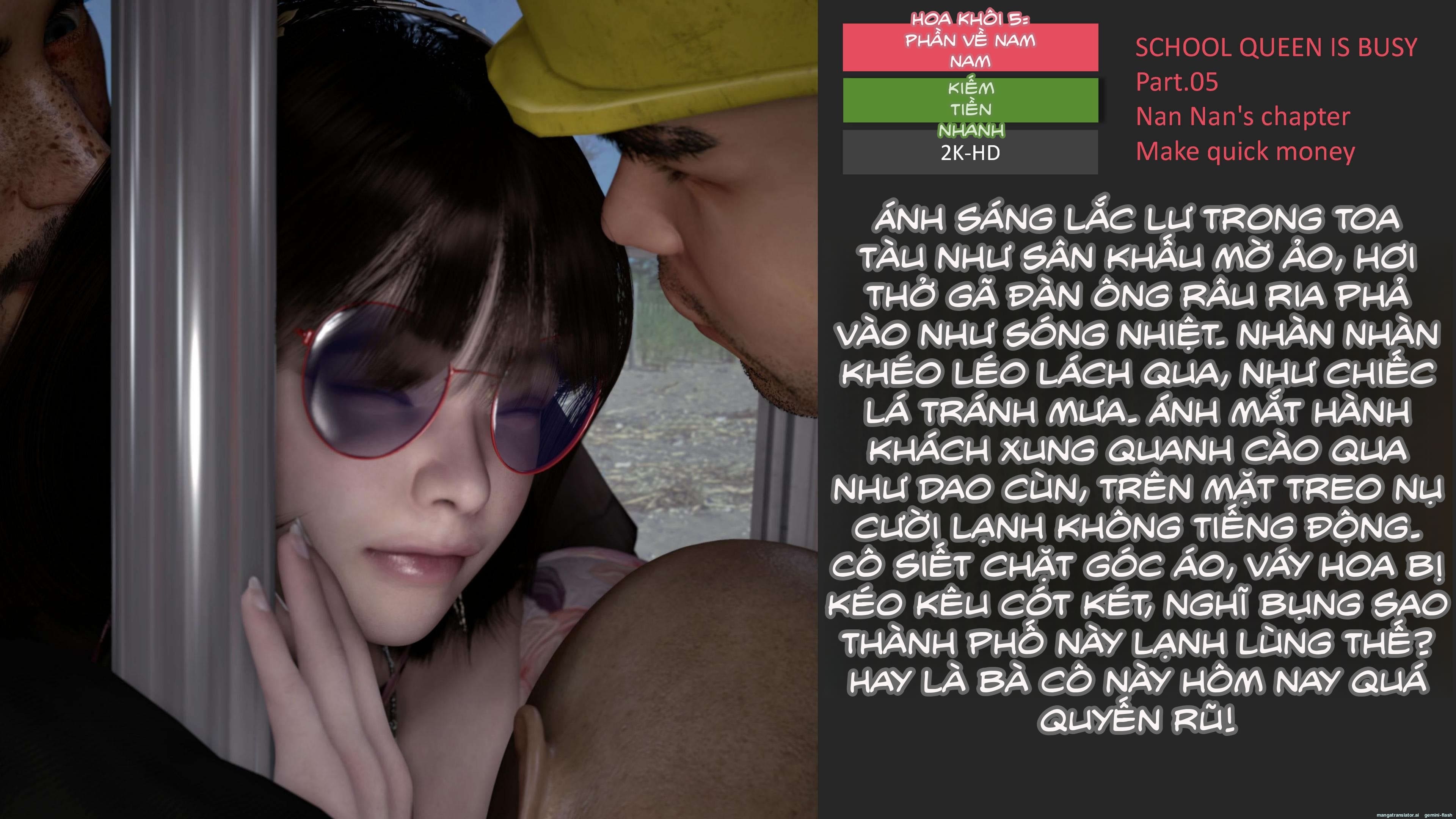 HentaiVN.net - Ảnh 15 - Hoa Khôi Bận Rộn - Phần 1 - Chương 5
