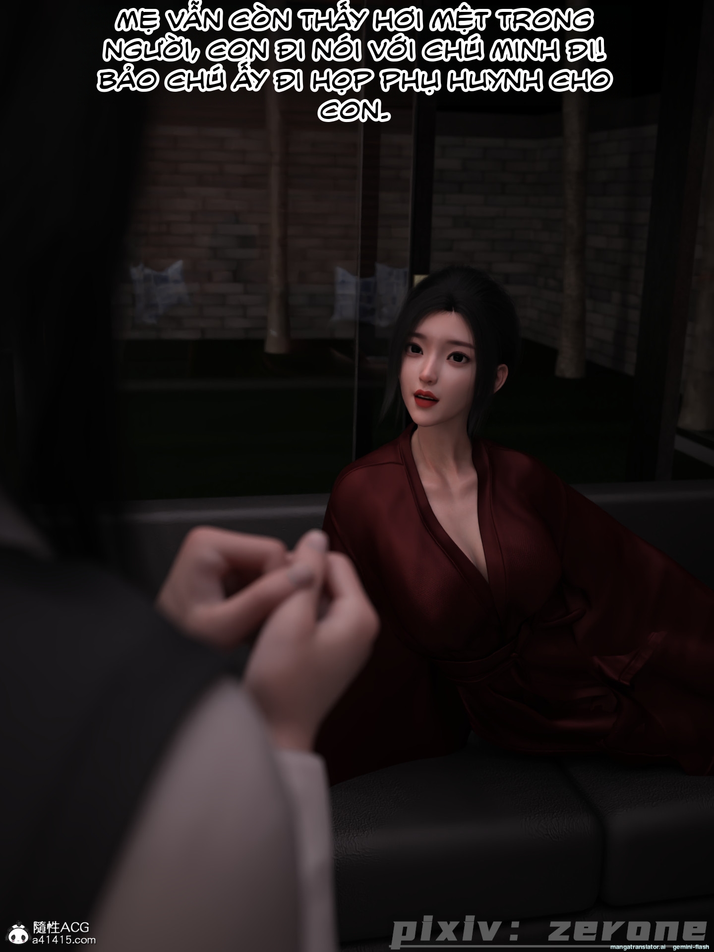 HentaiVN.net - Ảnh 18 - Chăm Sóc Vợ Và Con Gái Thằng Bạn - Chương 5