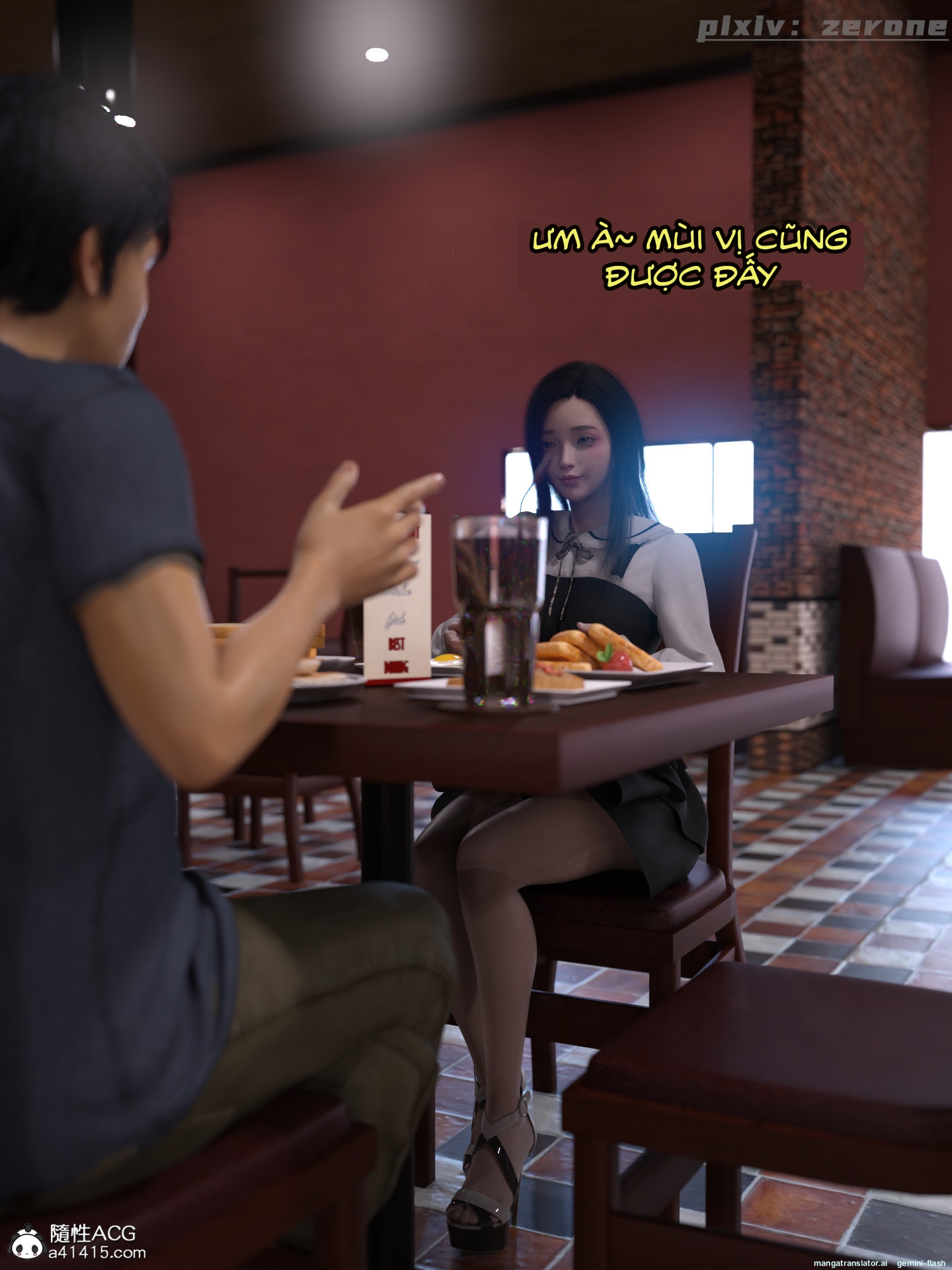 HentaiVN.net - Ảnh 20 - Chăm Sóc Vợ Và Con Gái Thằng Bạn - Chương 4