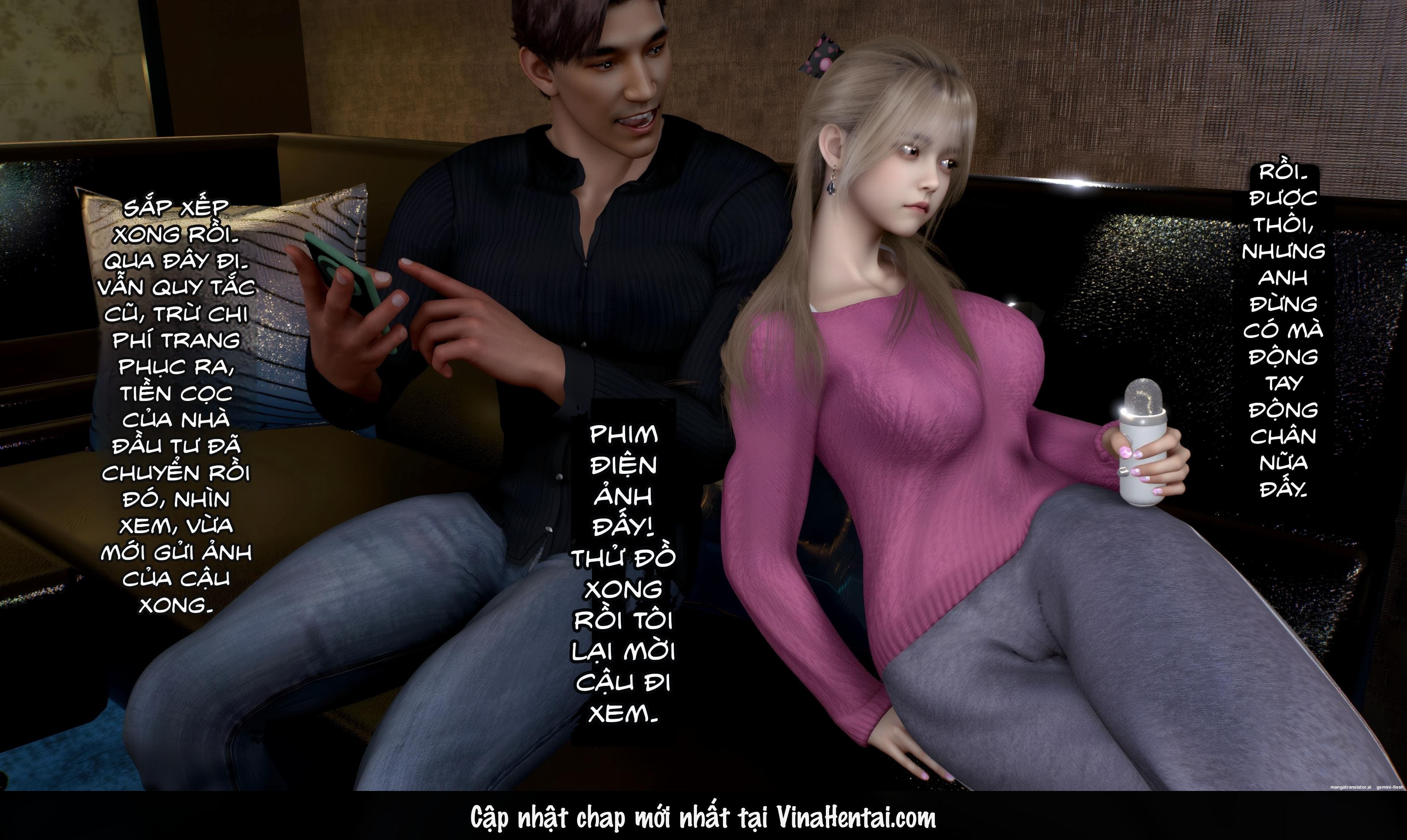 HentaiVN.net - Ảnh 23 - Hoa Khôi Bận Rộn - Phần 2 - Chương 3
