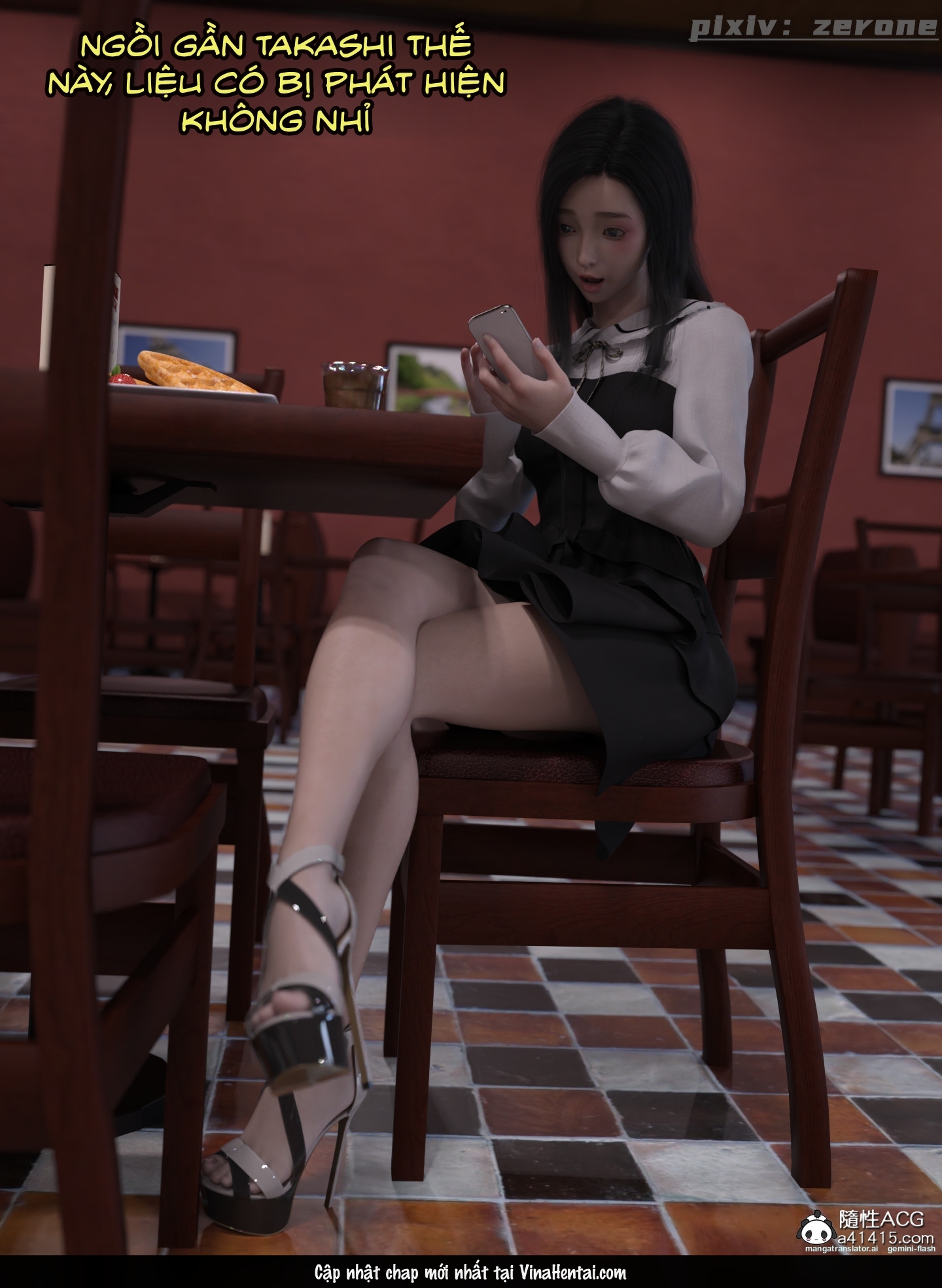 HentaiVN.net - Ảnh 24 - Chăm Sóc Vợ Và Con Gái Thằng Bạn - Chương 4
