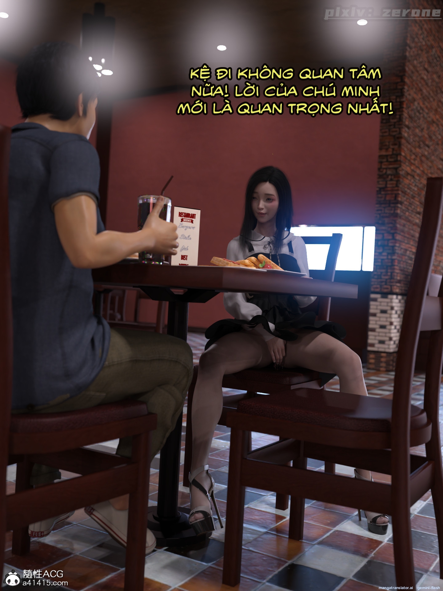 HentaiVN.net - Ảnh 25 - Chăm Sóc Vợ Và Con Gái Thằng Bạn - Chương 4