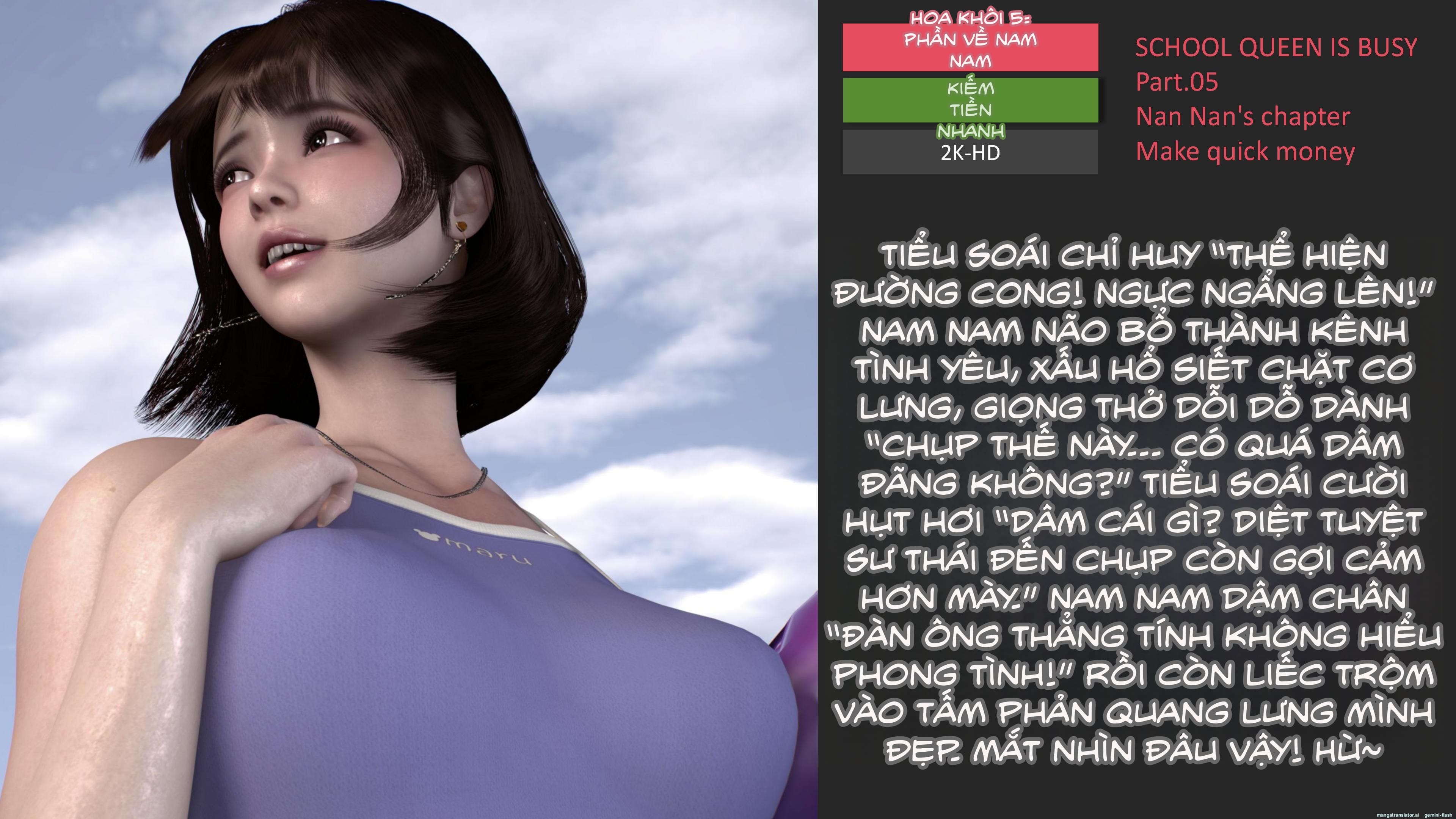 HentaiVN.net - Ảnh 28 - Hoa Khôi Bận Rộn - Phần 1 - Chương 5