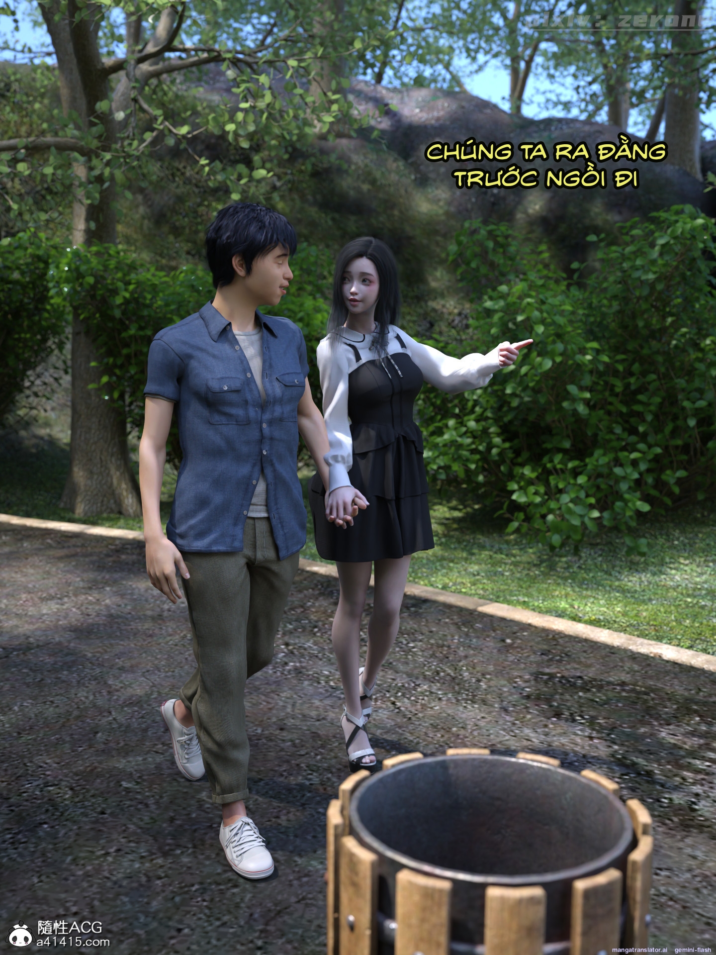 HentaiVN.net - Ảnh 40 - Chăm Sóc Vợ Và Con Gái Thằng Bạn - Chương 4