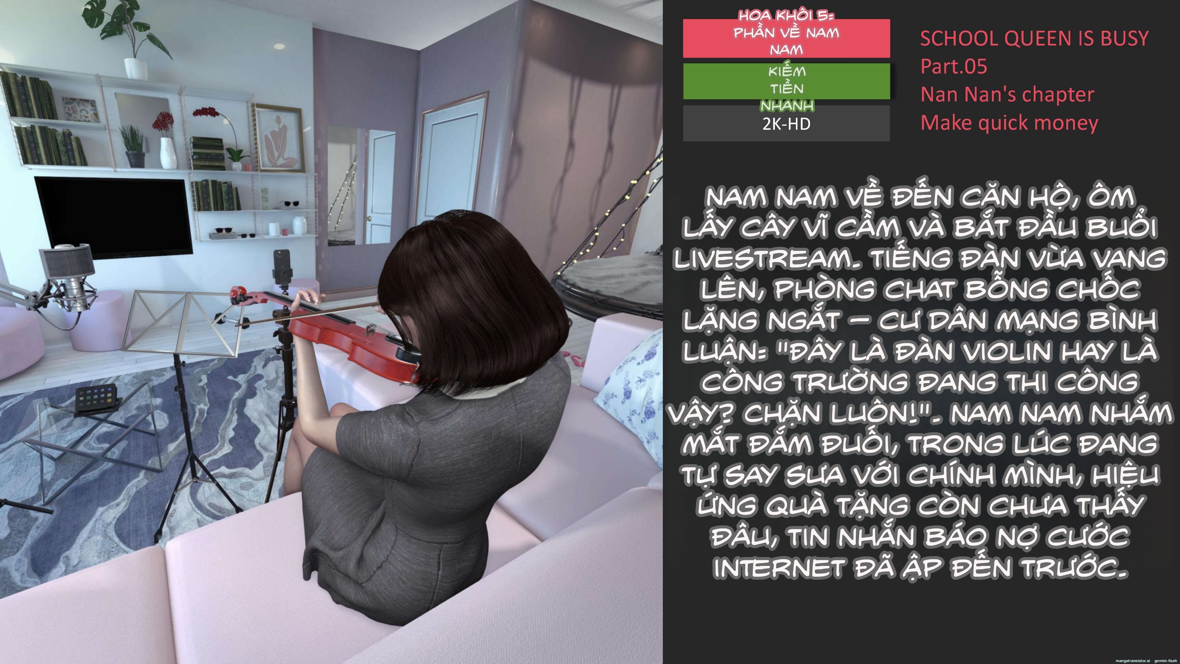 HentaiVN.net - Ảnh 42 - Hoa Khôi Bận Rộn - Phần 1 - Chương 5