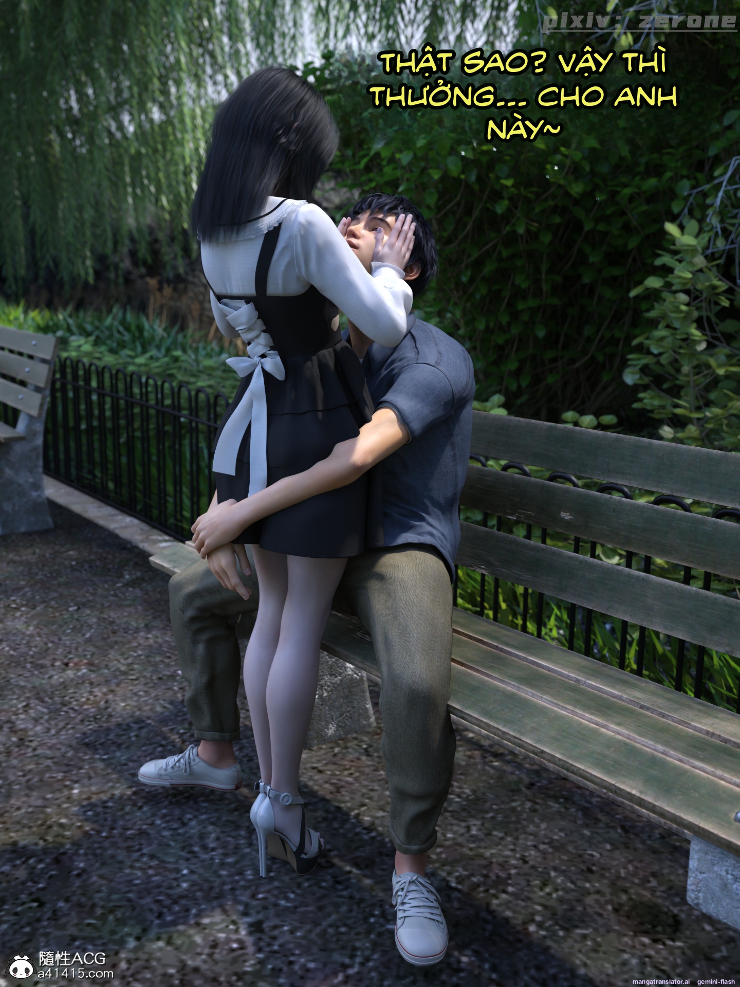 HentaiVN.net - Ảnh 43 - Chăm Sóc Vợ Và Con Gái Thằng Bạn - Chương 4