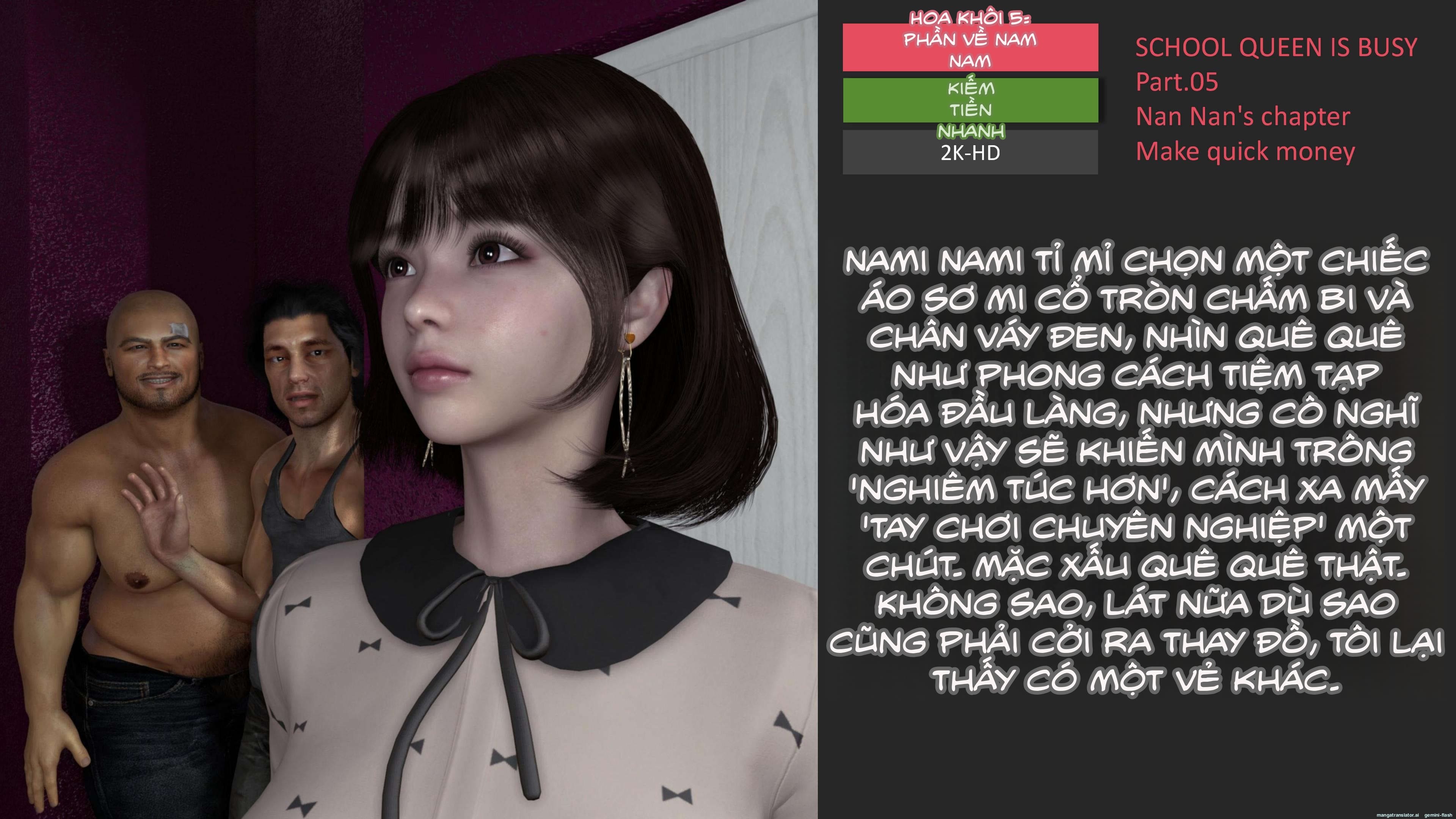 HentaiVN.net - Ảnh 53 - Hoa Khôi Bận Rộn - Phần 1 - Chương 5