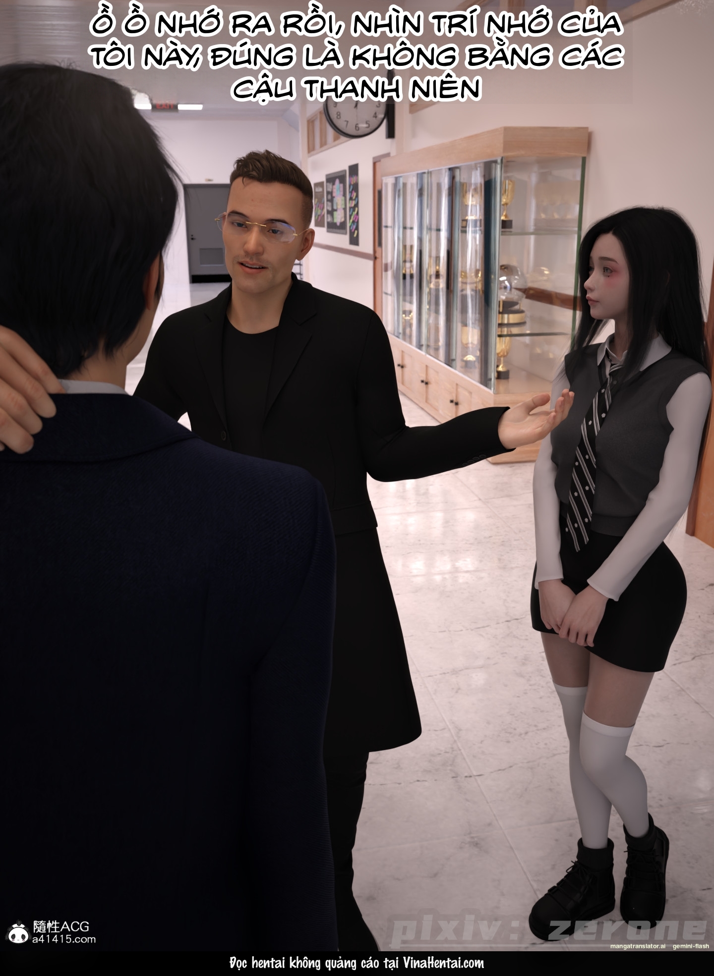 HentaiVN.net - Ảnh 59 - Chăm Sóc Vợ Và Con Gái Thằng Bạn - Chương 5