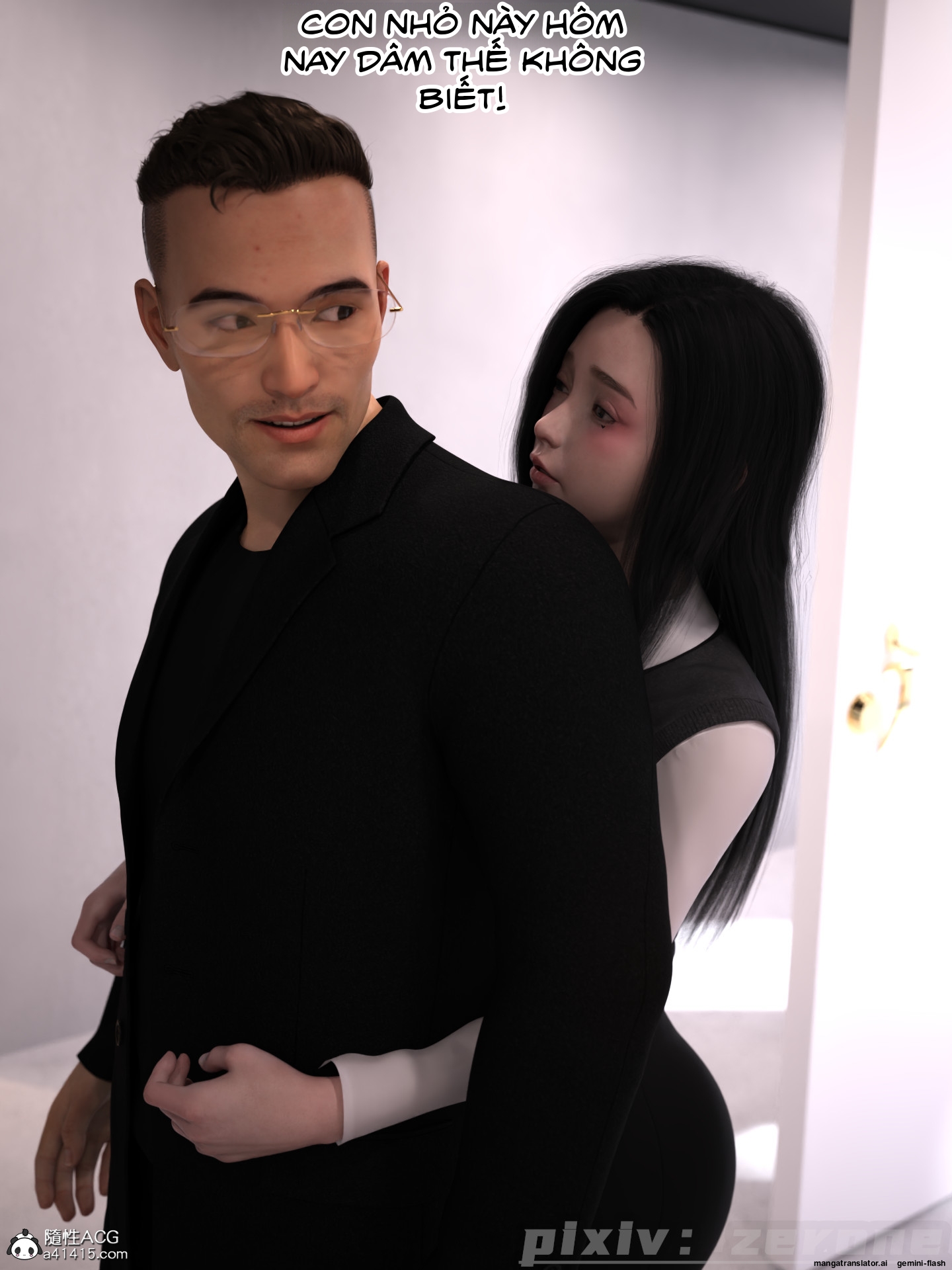 HentaiVN.net - Ảnh 66 - Chăm Sóc Vợ Và Con Gái Thằng Bạn - Chương 5