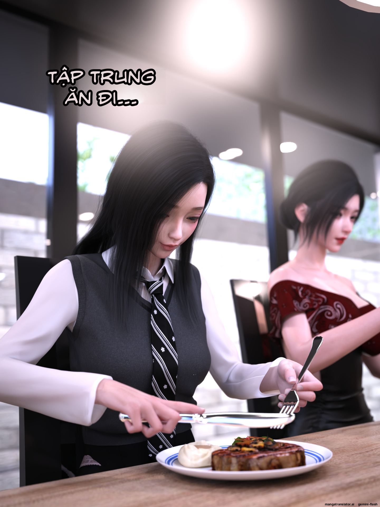 HentaiVN.net - Ảnh 66 - Chăm Sóc Vợ Và Con Gái Thằng Bạn - Chuong 6