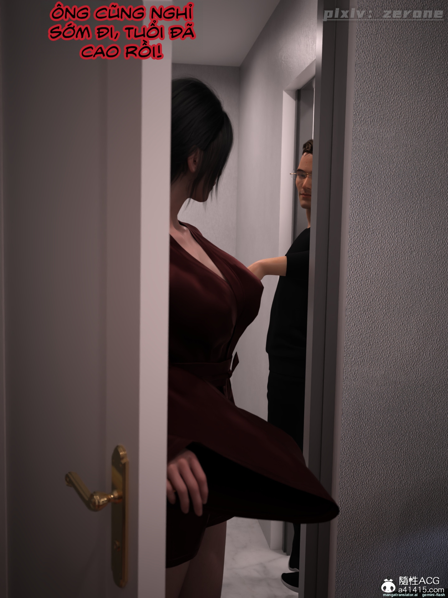 HentaiVN.net - Ảnh 69 - Chăm Sóc Vợ Và Con Gái Thằng Bạn - Chương 3