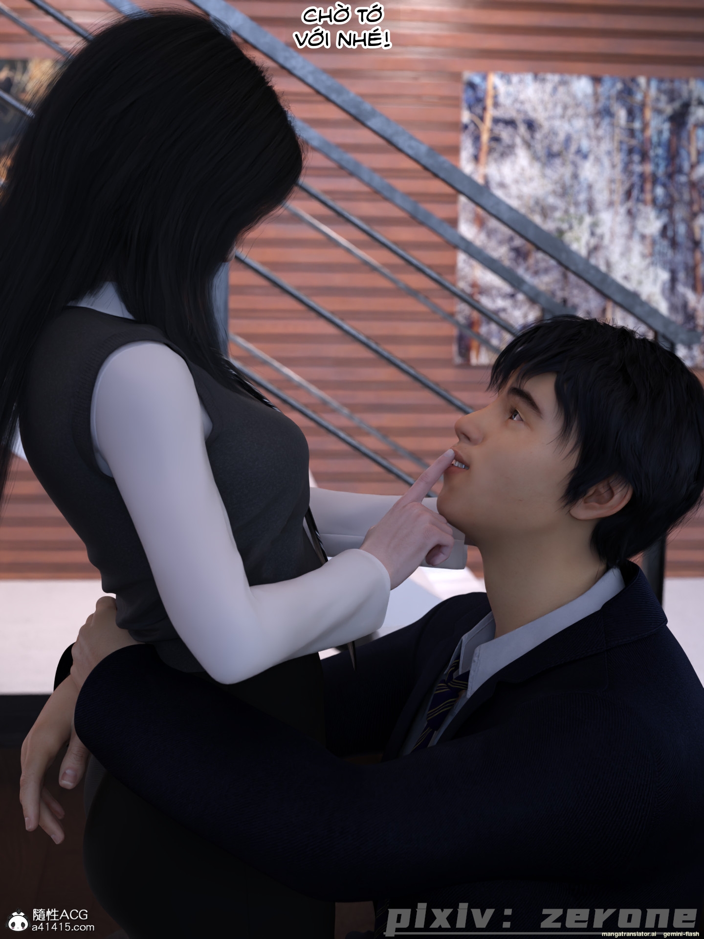 HentaiVN.net - Ảnh 80 - Chăm Sóc Vợ Và Con Gái Thằng Bạn - Chương 5