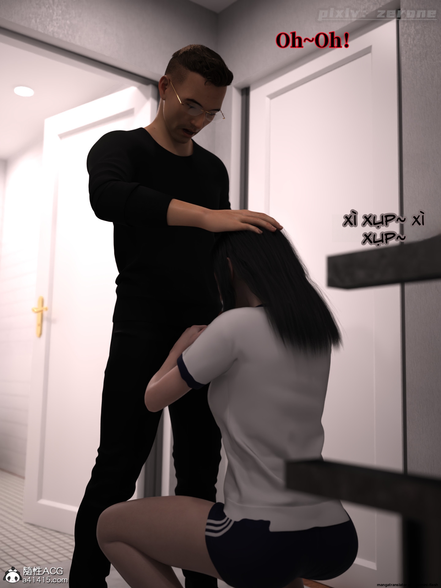 HentaiVN.net - Ảnh 83 - Chăm Sóc Vợ Và Con Gái Thằng Bạn - Chương 3
