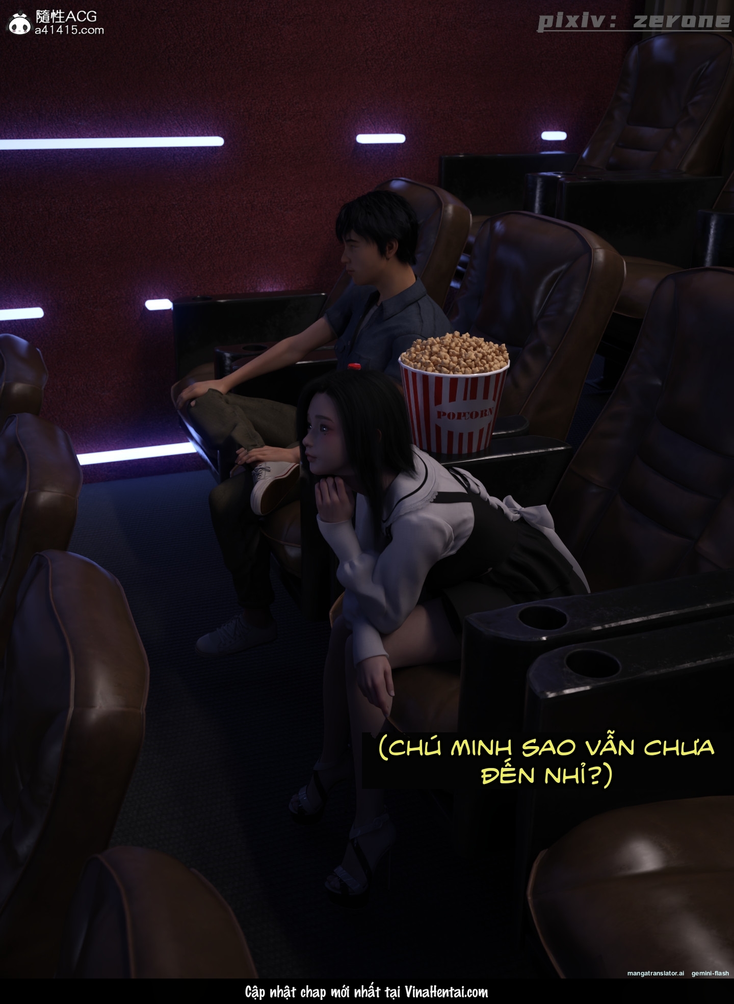 HentaiVN.net - Ảnh 84 - Chăm Sóc Vợ Và Con Gái Thằng Bạn - Chương 4