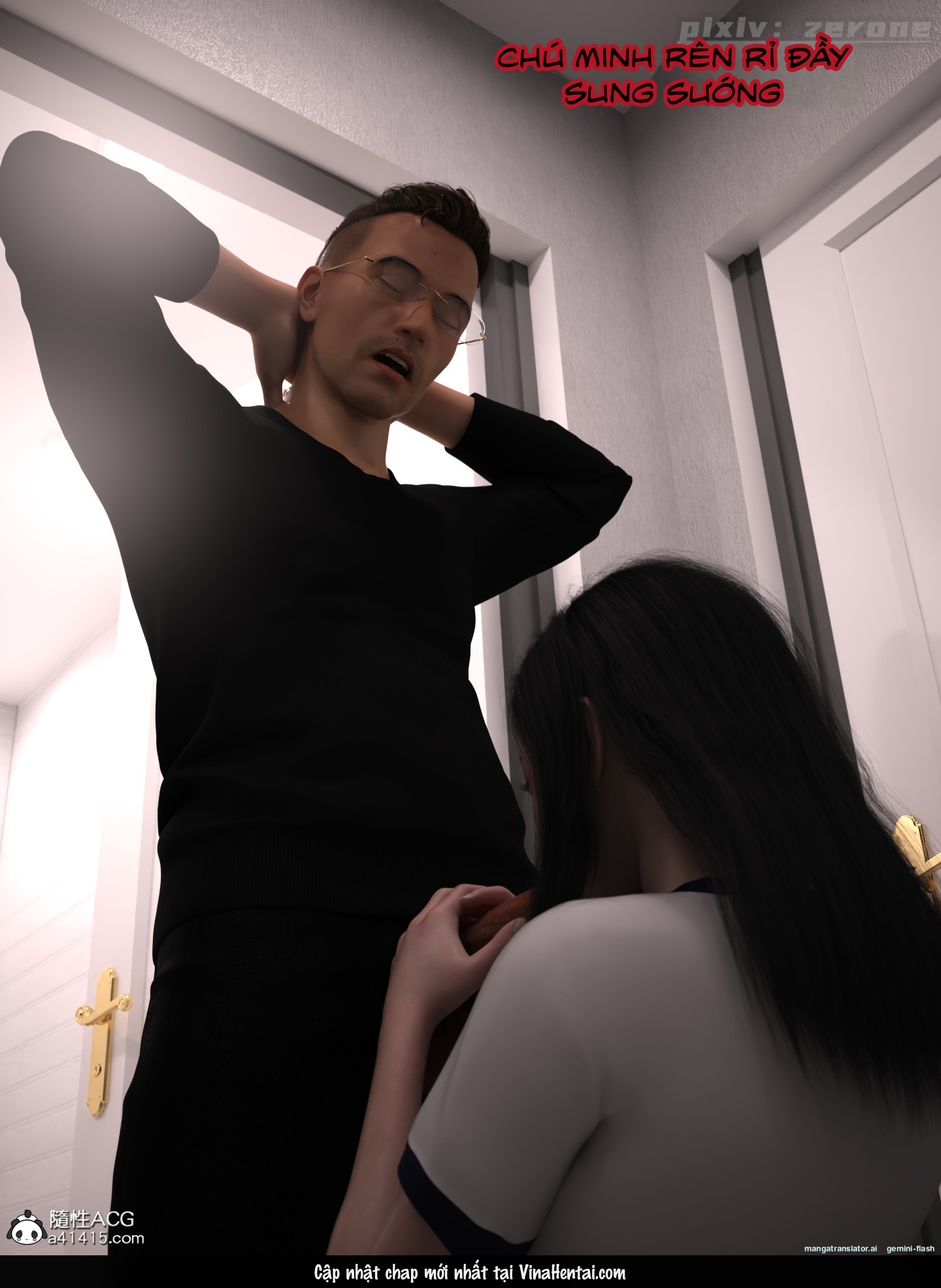 HentaiVN.net - Ảnh 86 - Chăm Sóc Vợ Và Con Gái Thằng Bạn - Chương 3
