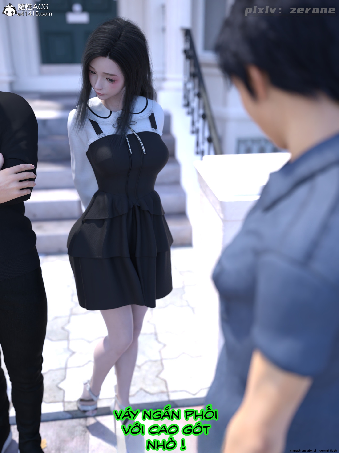 HentaiVN.net - Ảnh 121 - Chăm Sóc Vợ Và Con Gái Thằng Bạn - Chương 3