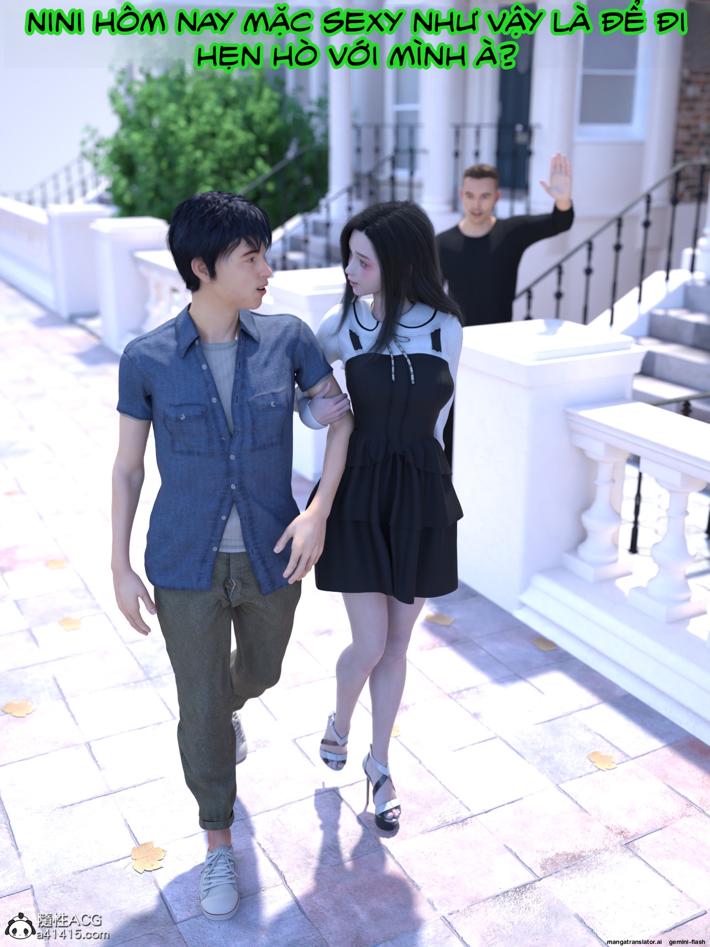 HentaiVN.net - Ảnh 123 - Chăm Sóc Vợ Và Con Gái Thằng Bạn - Chương 3