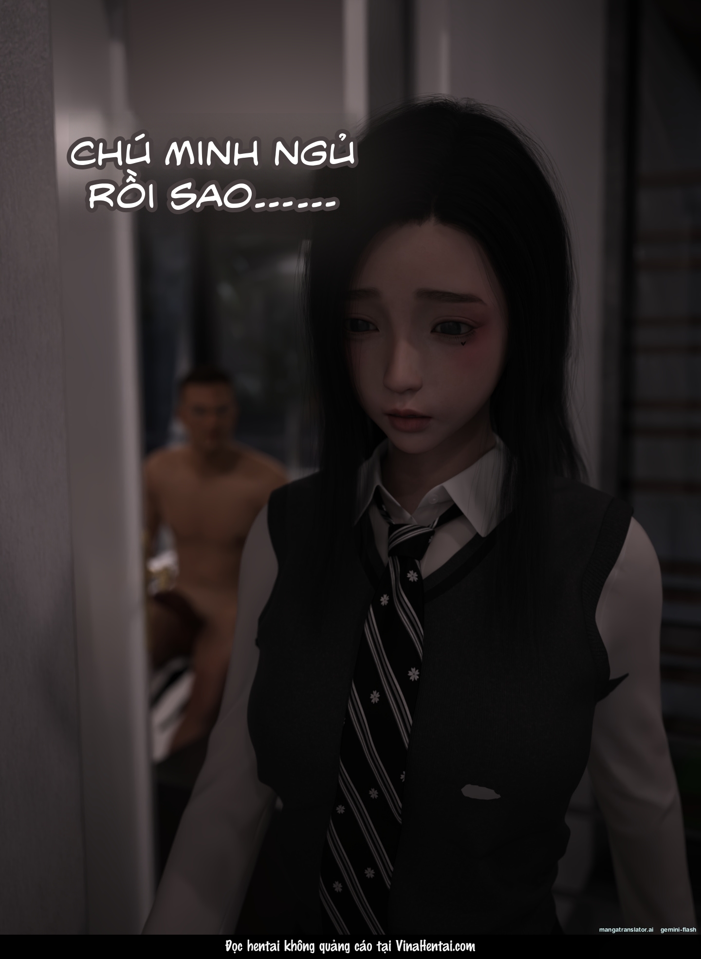HentaiVN.net - Ảnh 128 - Chăm Sóc Vợ Và Con Gái Thằng Bạn - Chuong 6