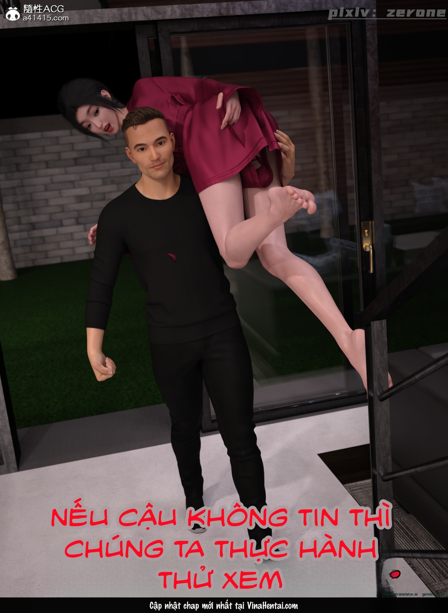 HentaiVN.net - Ảnh 135 - Chăm Sóc Vợ Và Con Gái Thằng Bạn - Chương 4