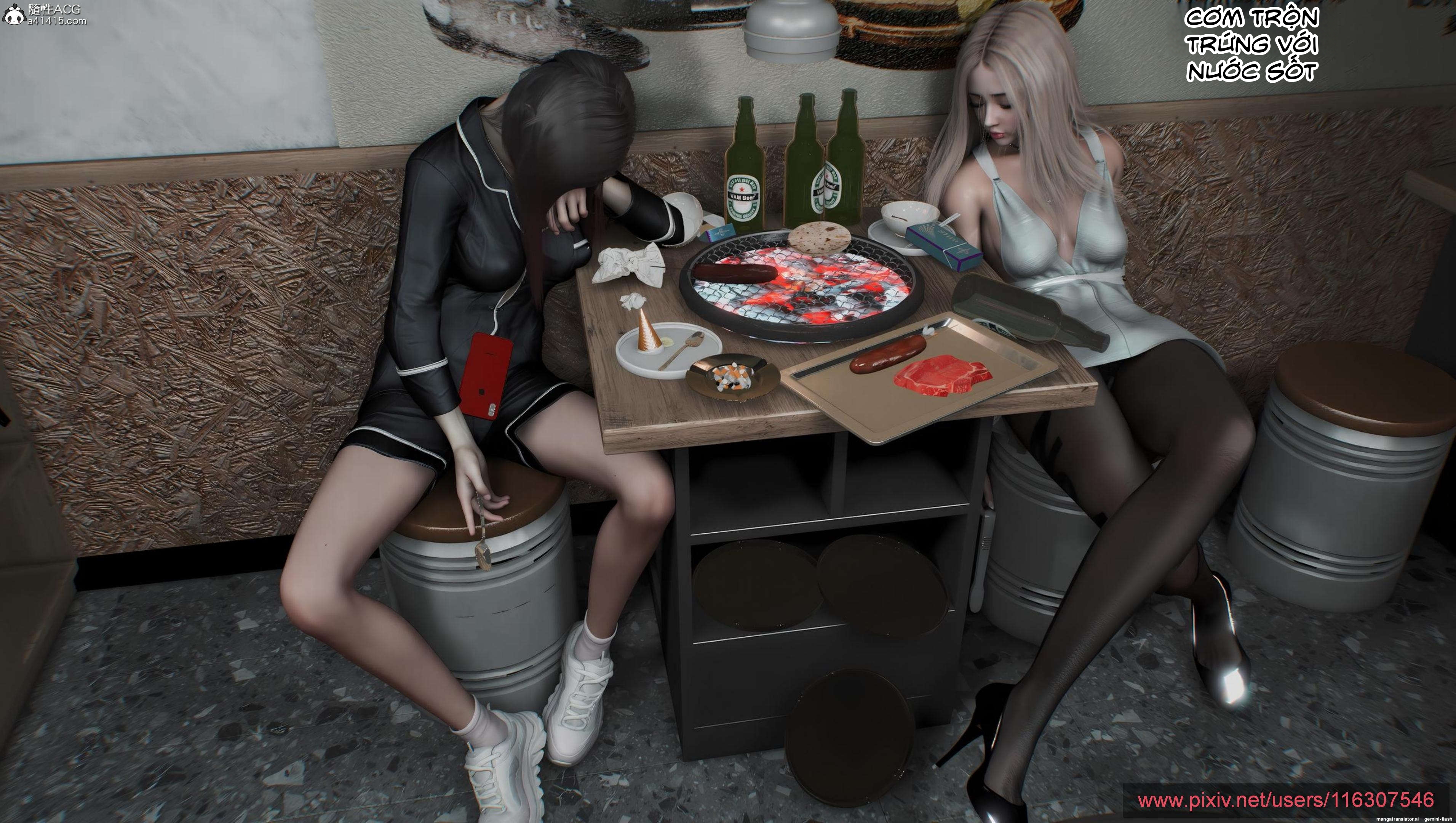 HentaiVN.net - Ảnh 203 - Hoa Khôi Bận Rộn - Phần 1 - Chương 3