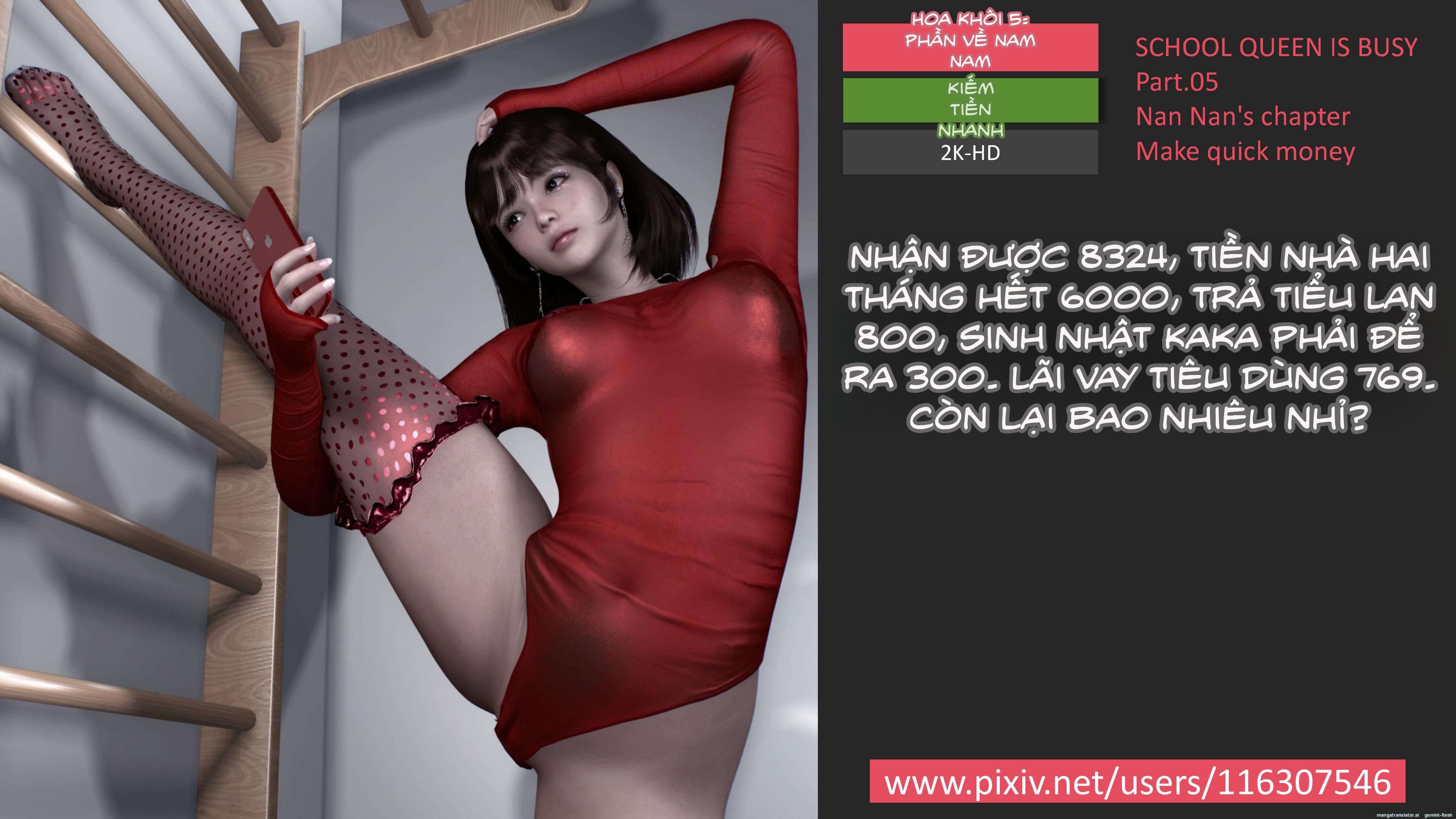 HentaiVN.net - Ảnh 204 - Hoa Khôi Bận Rộn - Phần 1 - Chương 5