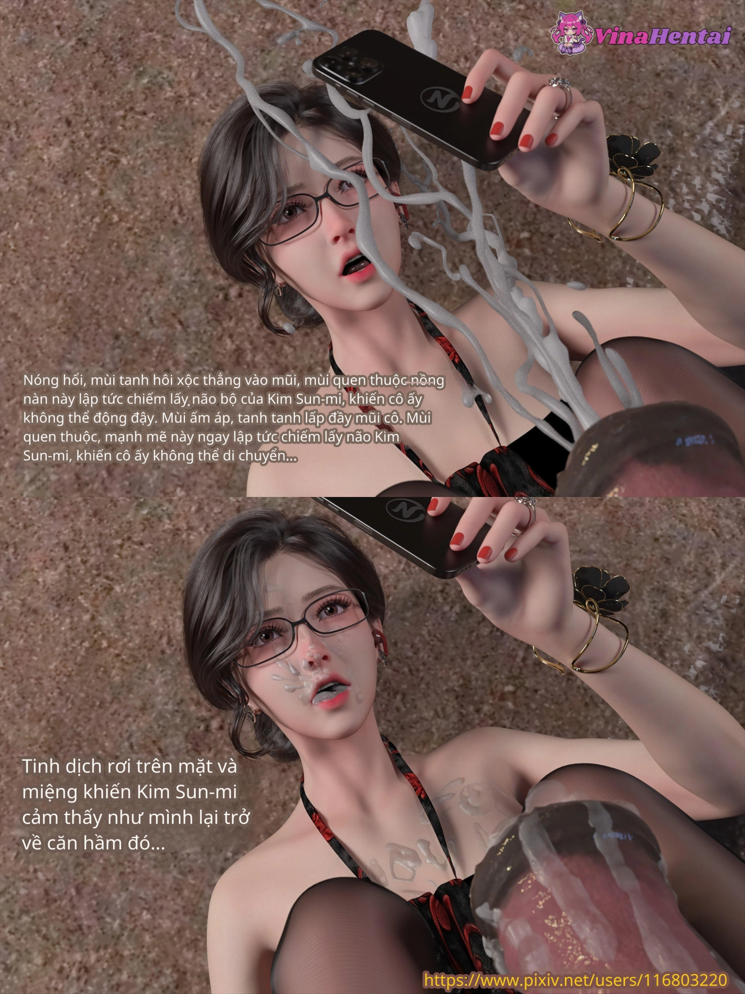 HentaiVN.net - Ảnh 47 - Vợ Dâm Thú - C1