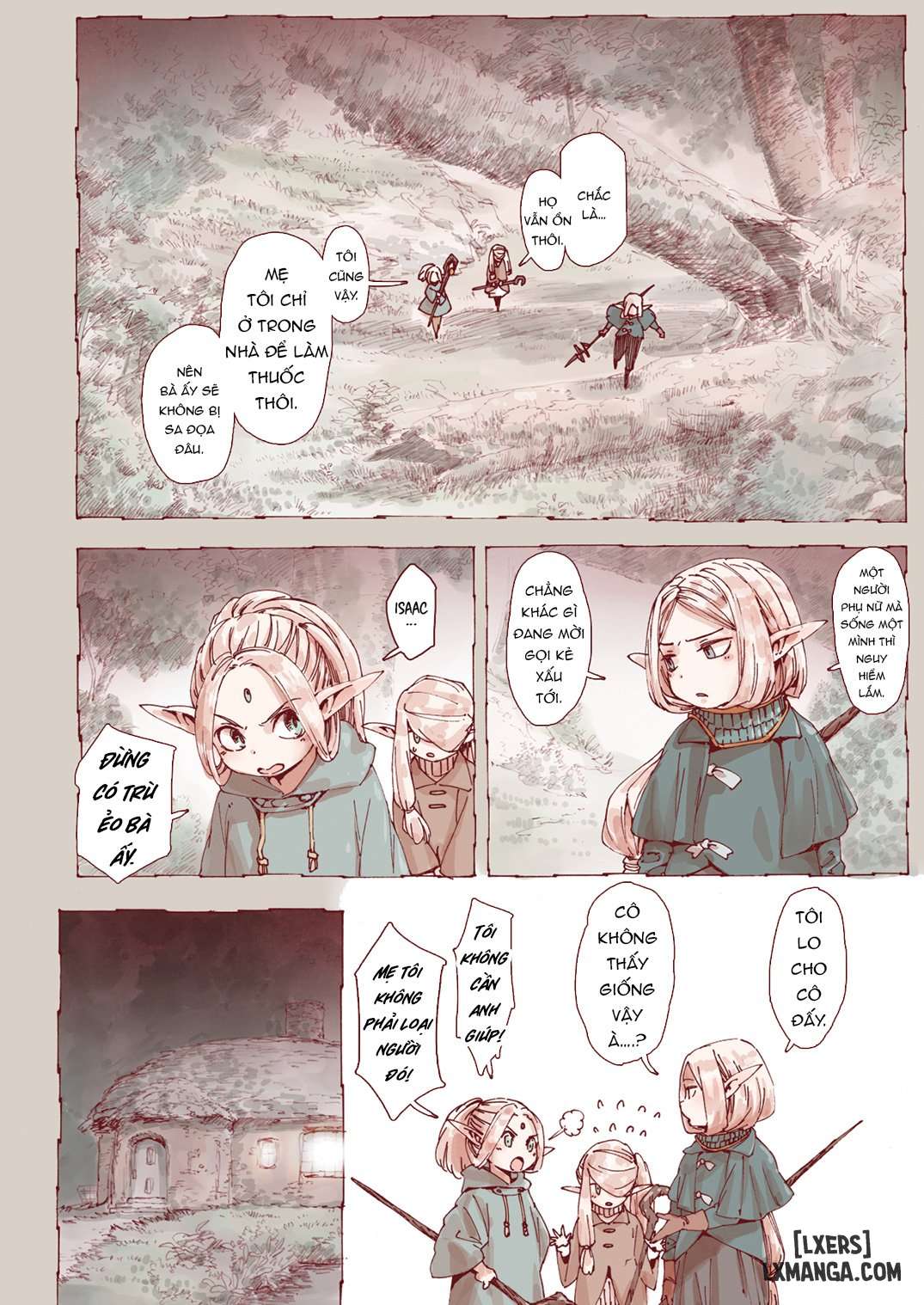 HentaiVN.net - Ảnh 3 - Witch of Depravity: How the Young Hero and a Tiny Elf Fell Victim to a Sorceress - Chap 2